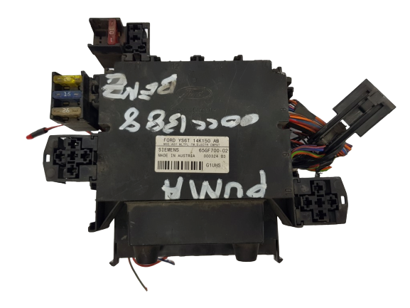 Sicherungskasten Relaiskasten Ford YS6T14K150AB 65GF700-02 Siemens main product photo
