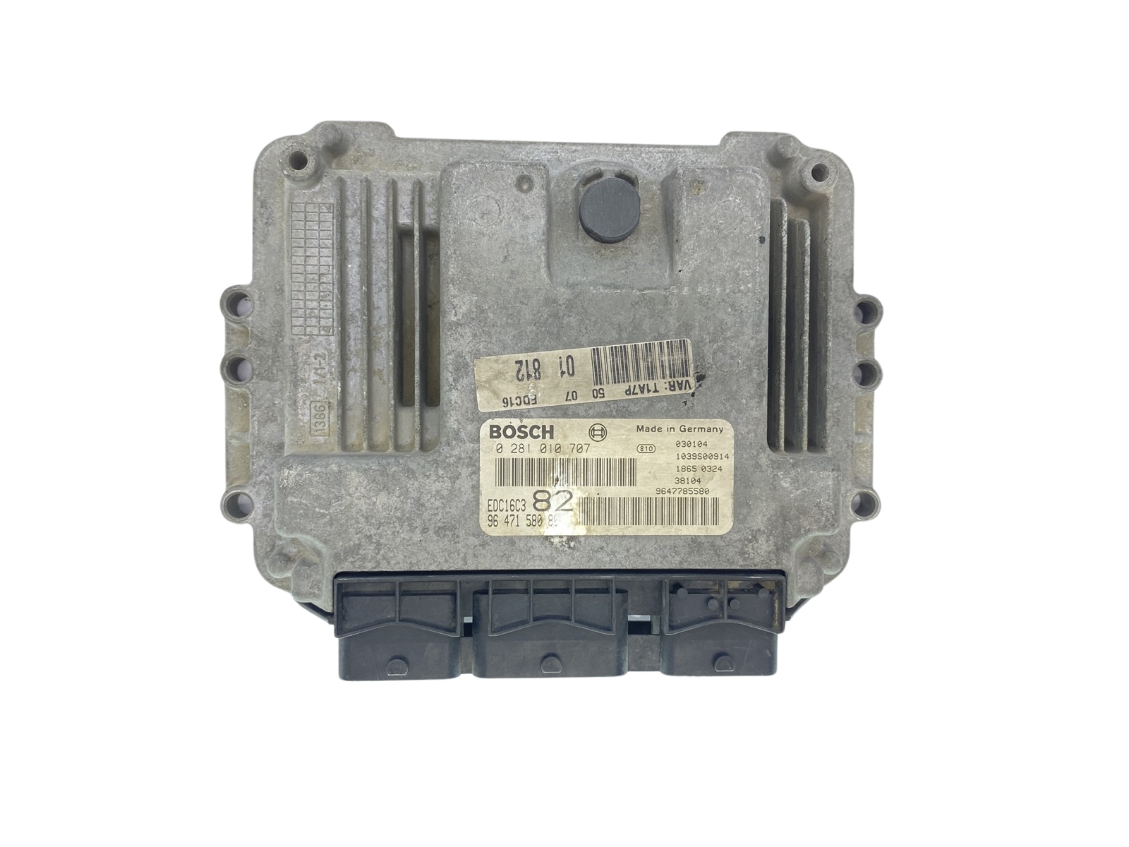 Steuergerät 0281010707 9647158080 9647785580 PSA Bosch 63570 main product photo