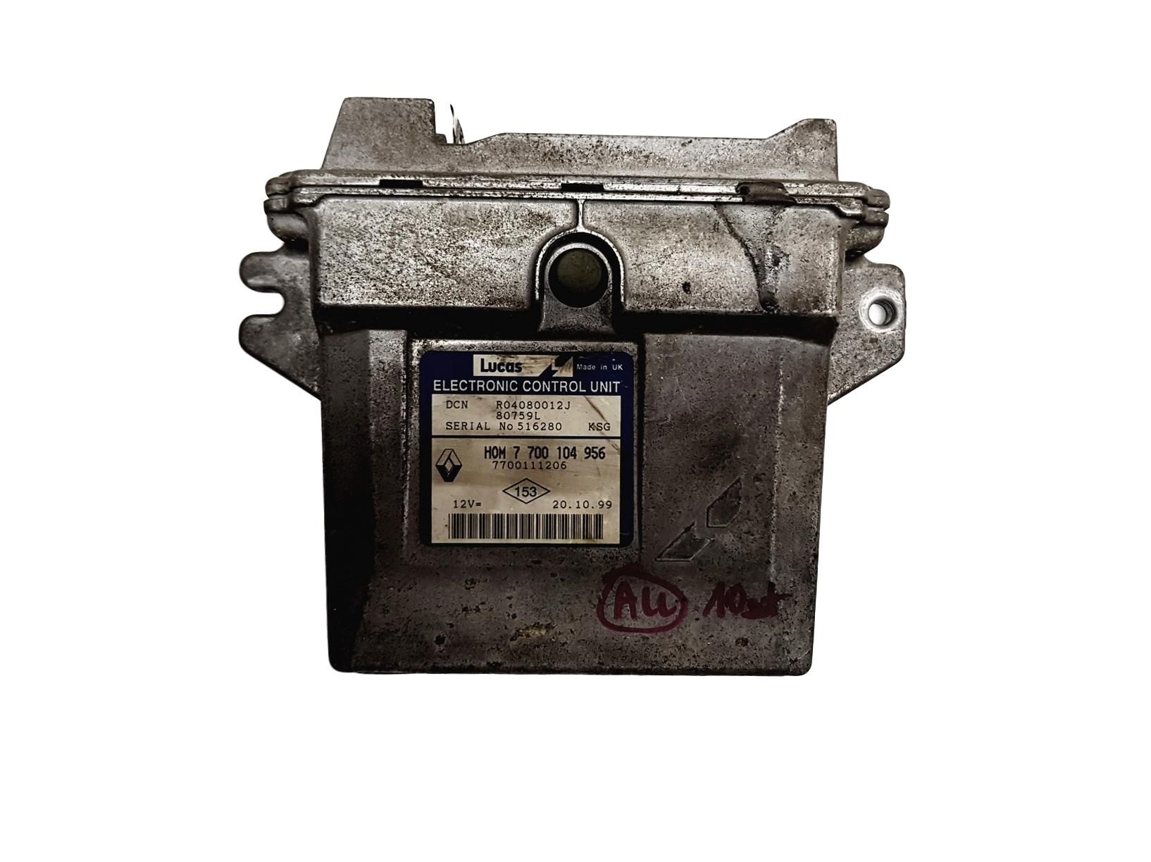 Steuergerät 7700104956 7700111206 R04080012J Renault Lucas 4444 main product photo