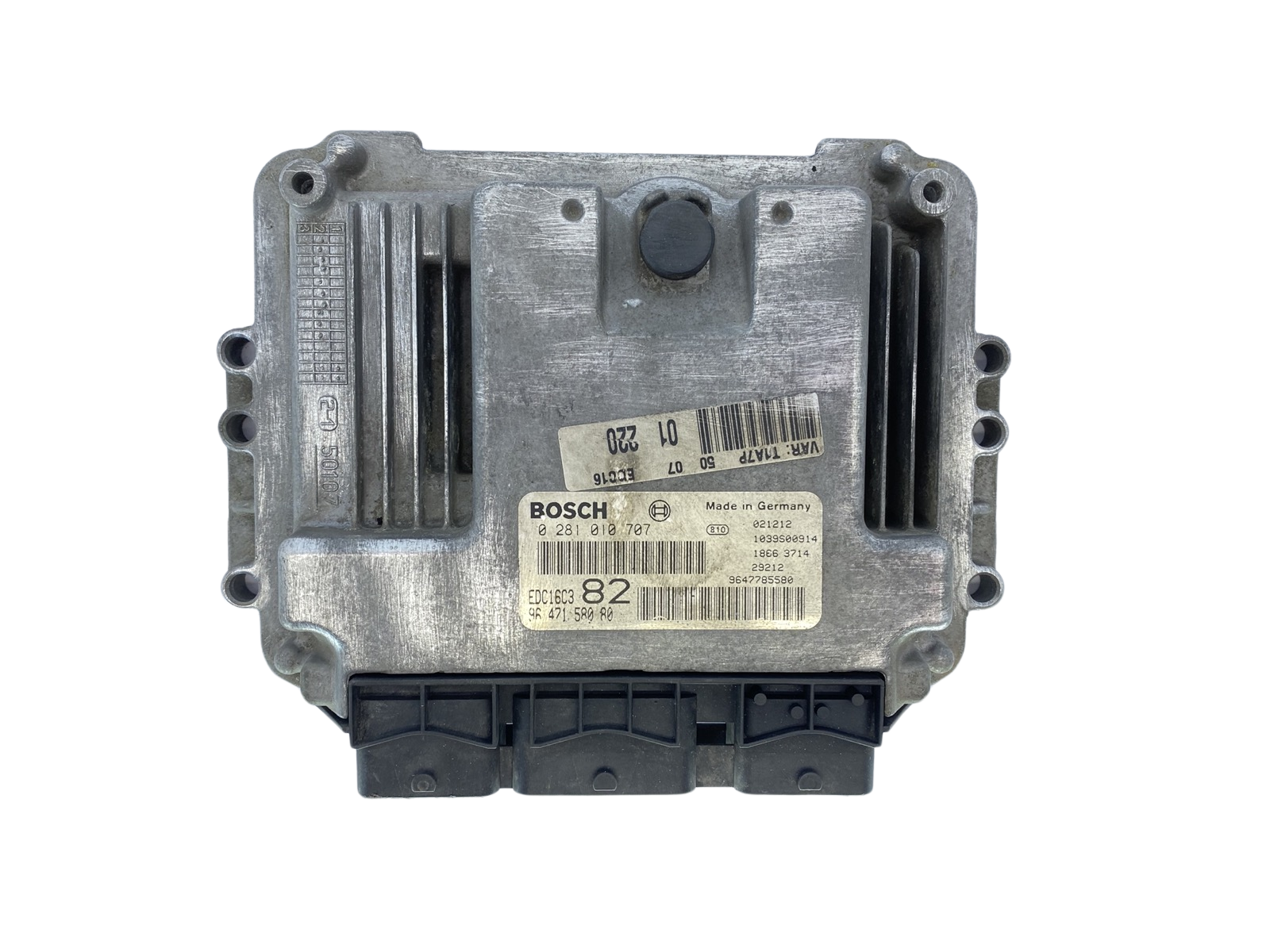 Steuergerät 0281010707 9647158080 9647785580 PSA Bosch 62883 main product photo