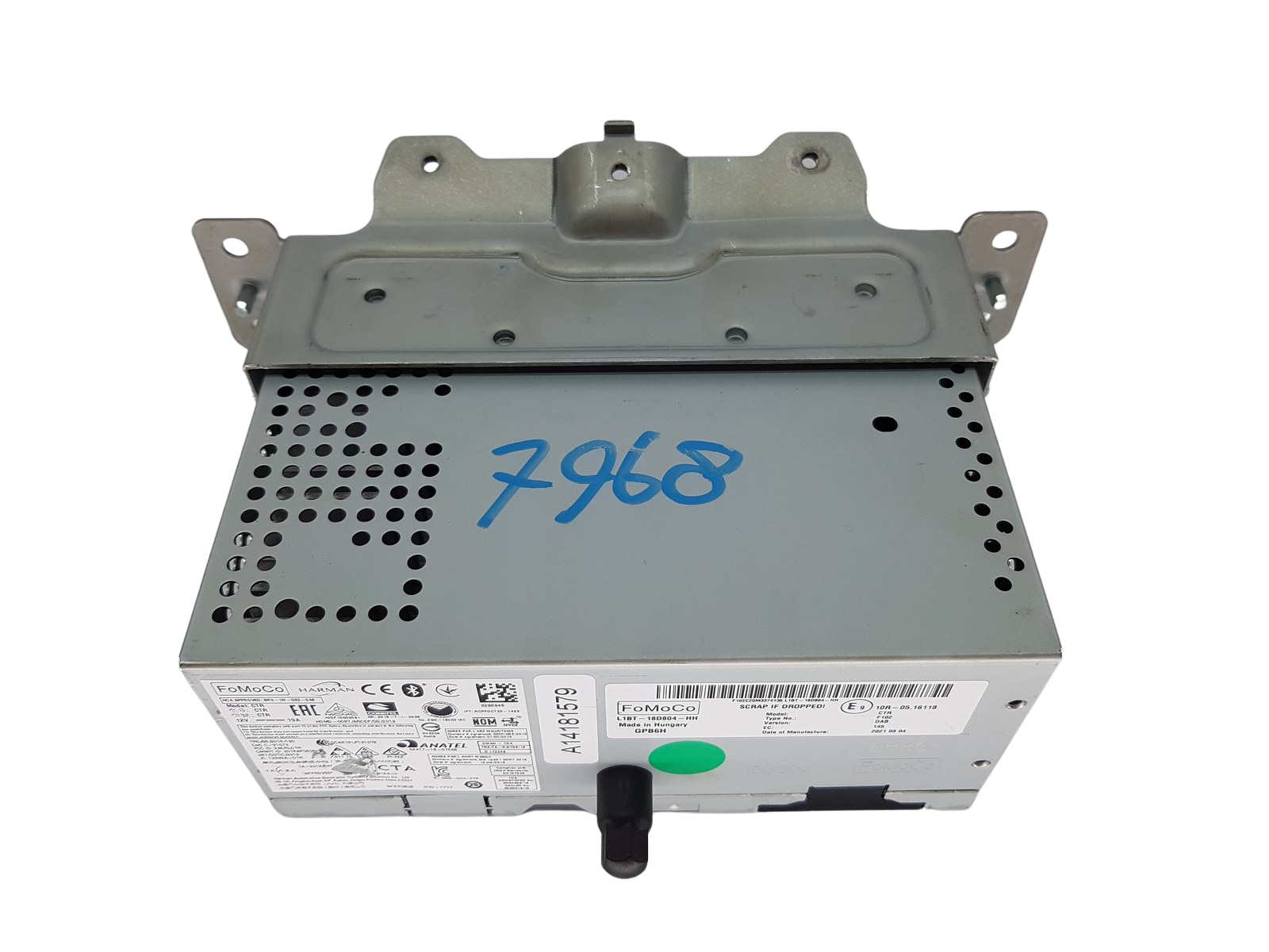 Autoradio Navi Ford Fiesta 7 L1BT-18D804-HH CTR F102 DAB FoMoCo main product photo