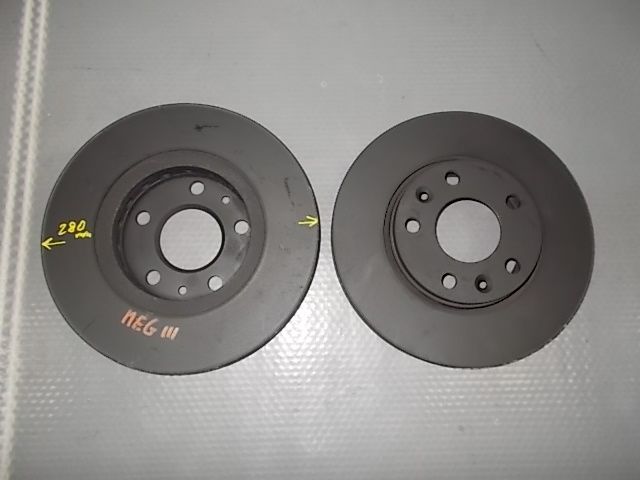 Tarcze hamulcowe Przednie Megane 3 kpl śr 280mm main product photo