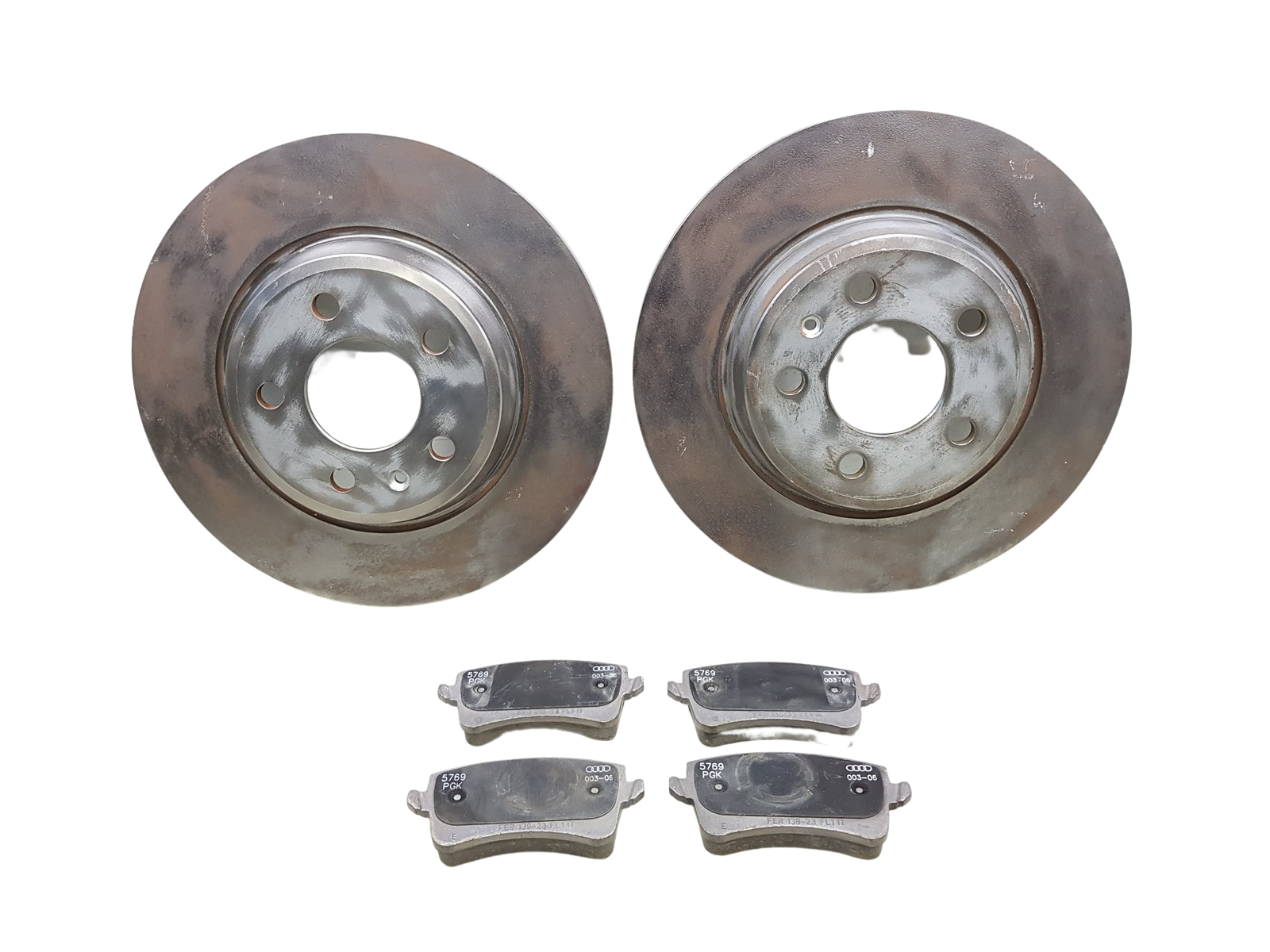 Bremsscheibe Komplett Hinten 8K0615601B Audi Q5 main product photo
