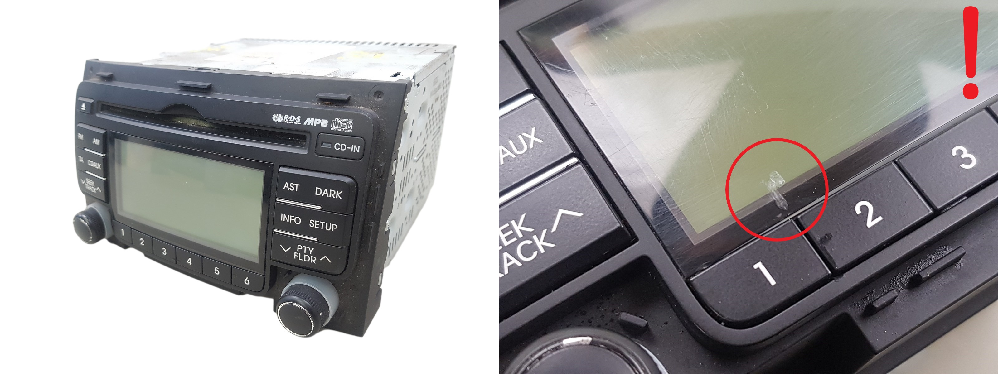 Cd-Radio Mit Mp3 Hyundai I30 96160-2L200 A-200FDE 1220 main product photo