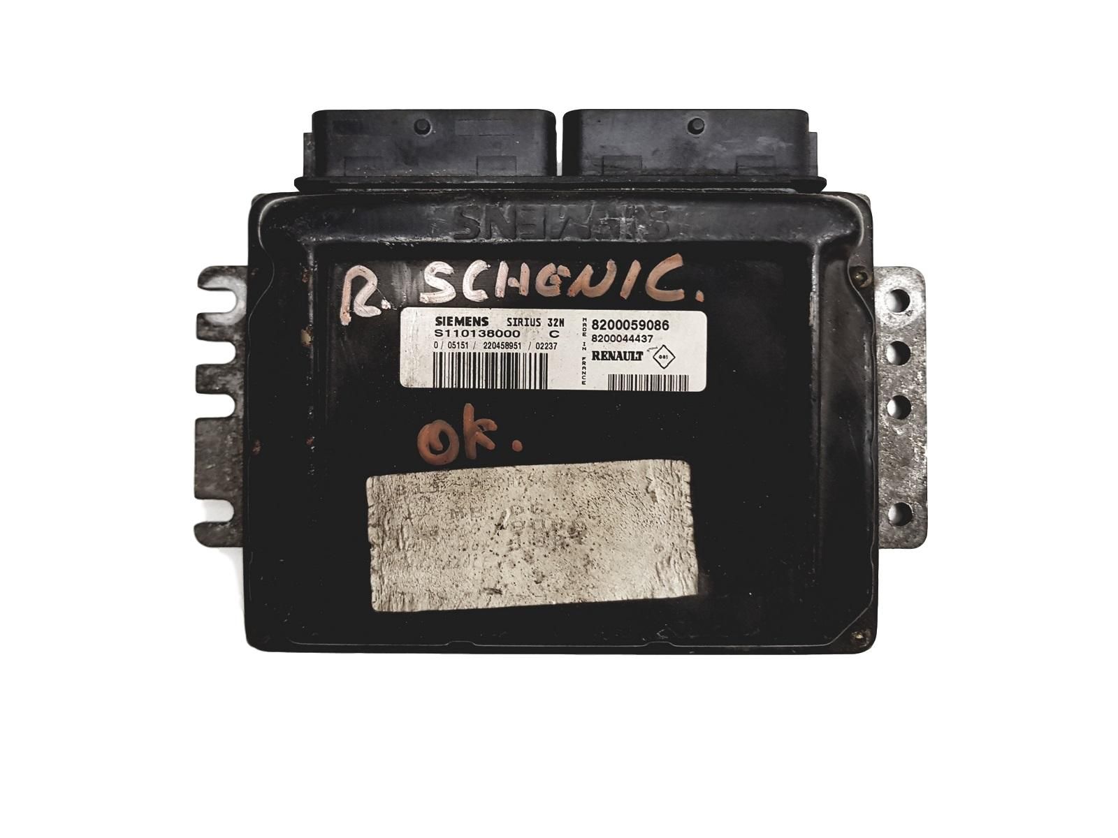 Steuergerät S110138000C 8200059086 8200044437 Renault Siemens 3786 main product photo