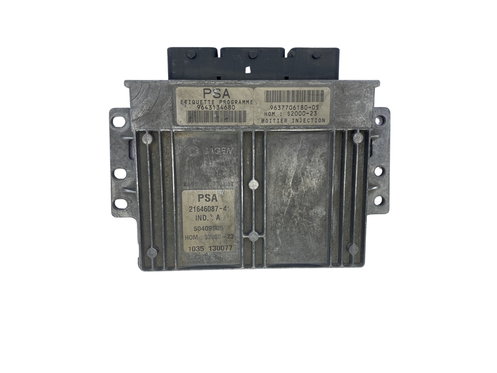 Steuergerät 9643134680 9637706180-05 21646087-4 PSA Sagem 51192 main product photo