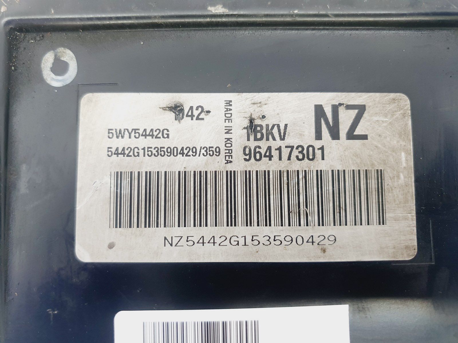 Steuergerät 96417301 5WY5442G Chevrolet Kemsco 42330 main product photo