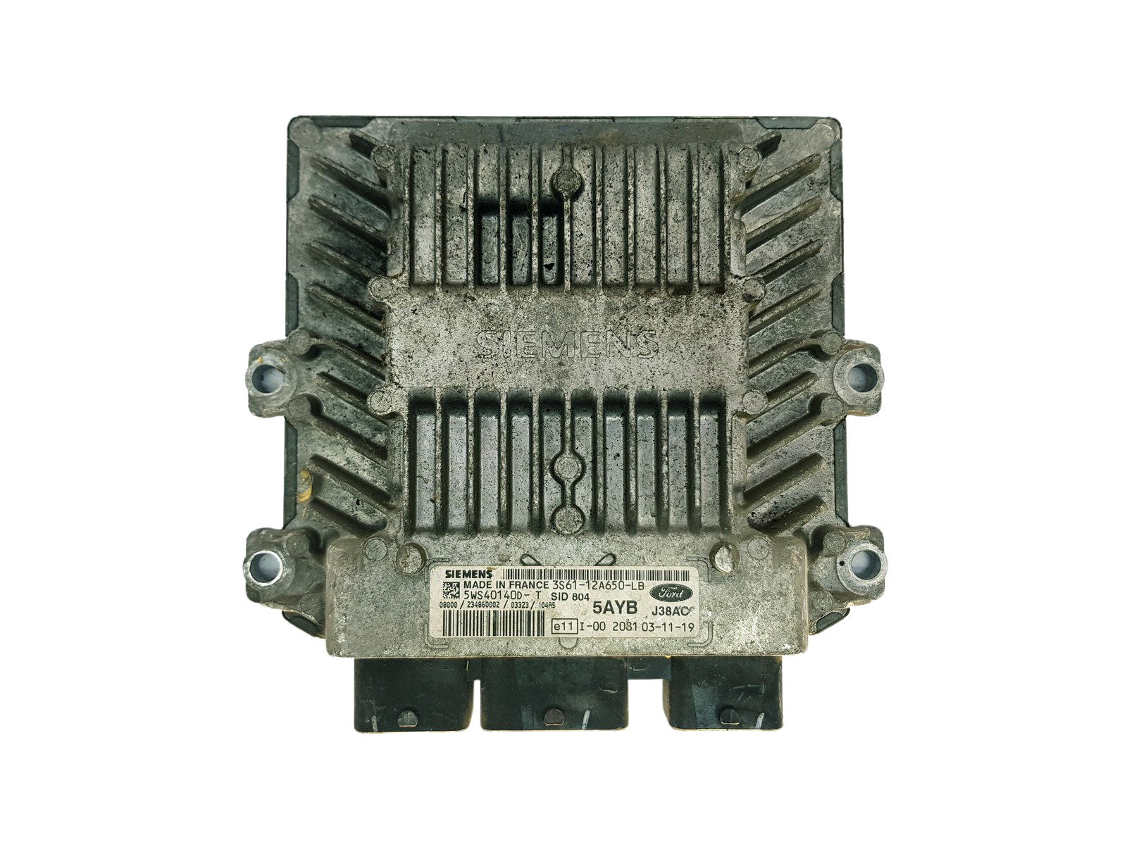 Steuergerät 3S61-12A650-LB 5WS40140D-T SID 804 Ford Siemens 33370 main product photo