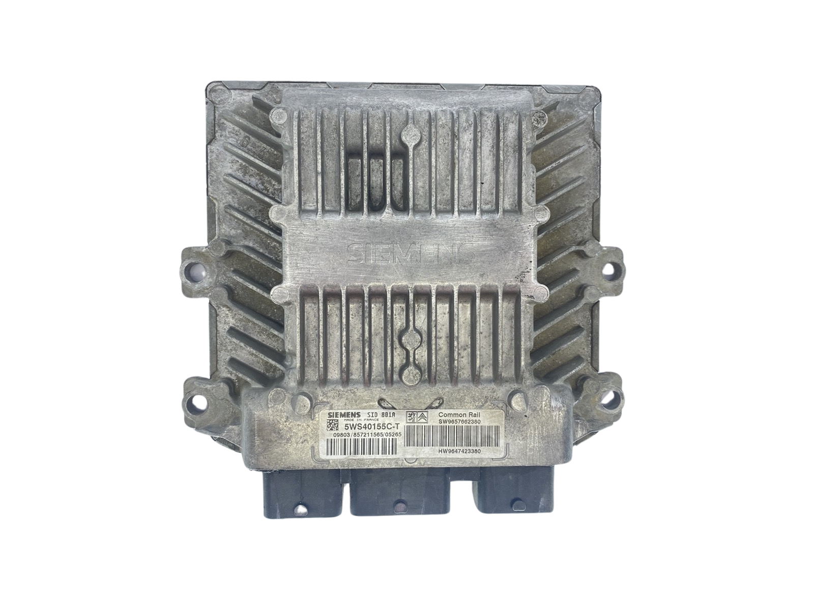 Steuergerät 9657662380 9647423380 5WS40155C-T PSA Siemens 62654 main product photo