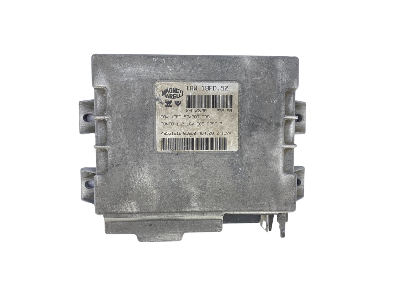 Steuergerät IAW18FD.5Z 46531218 61600.404.00 Fiat Magneti Marelli 57655 main product photo