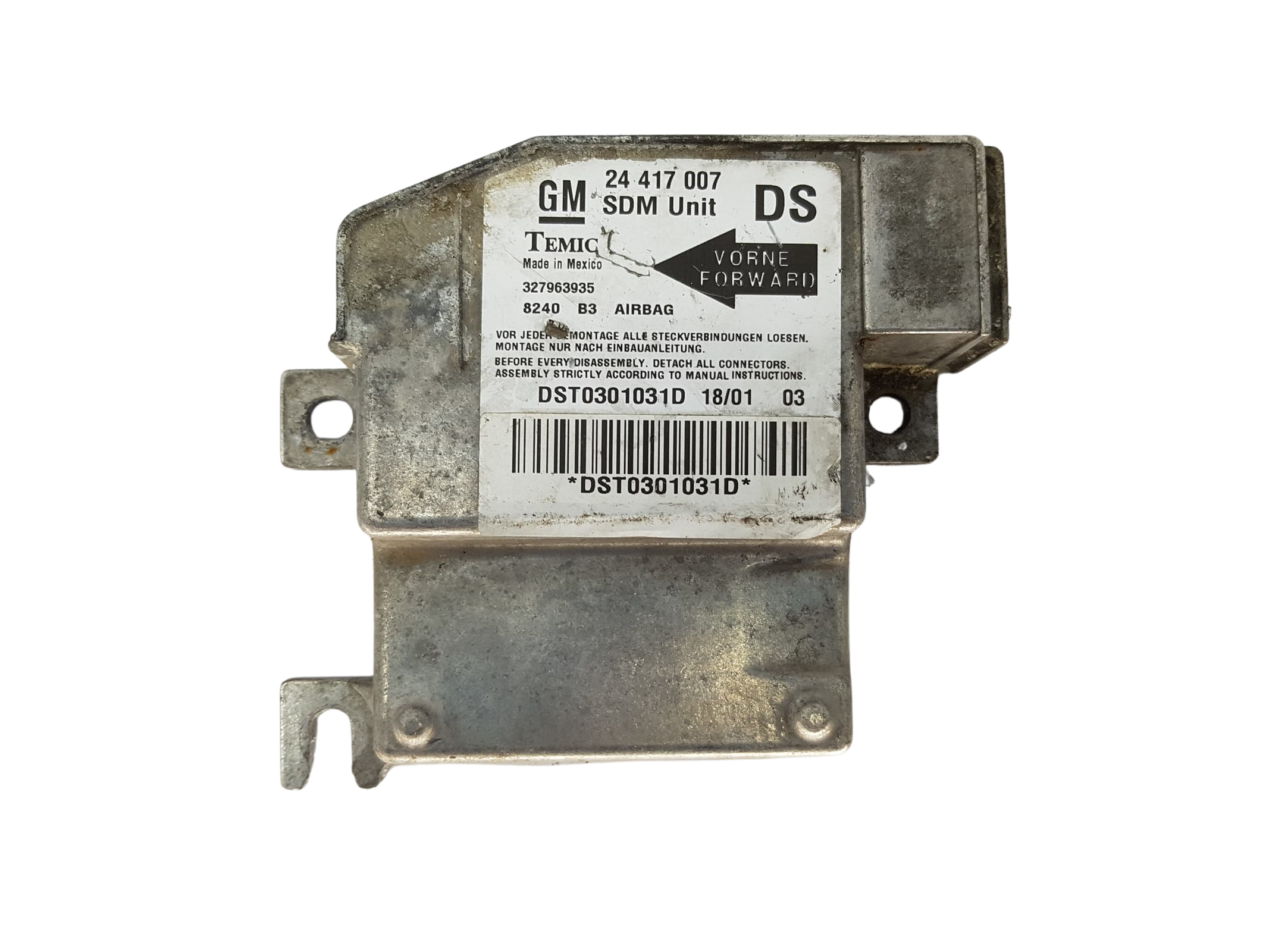 Steuergerät 24417007 327963935 Opel Temic 15260 main product photo