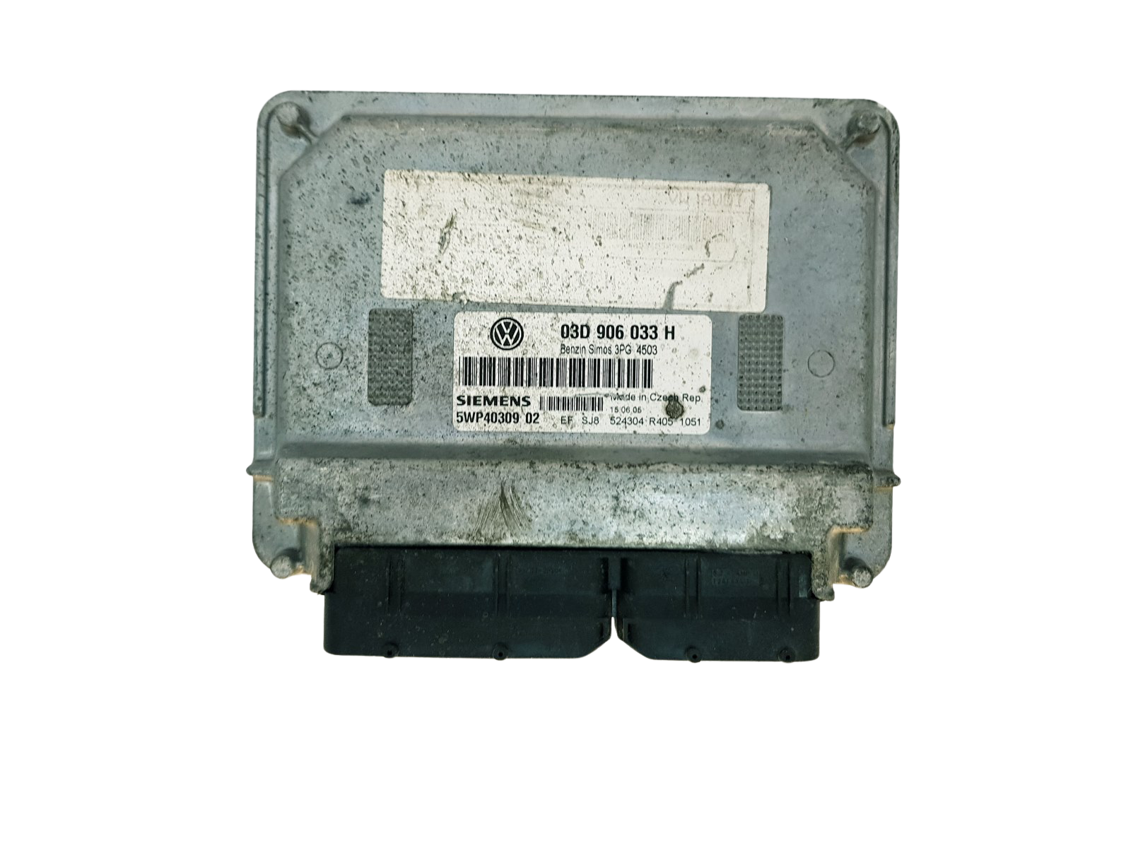 Steuergerät 03D906033H 5WP40309 02 VW Siemens 32689 main product photo