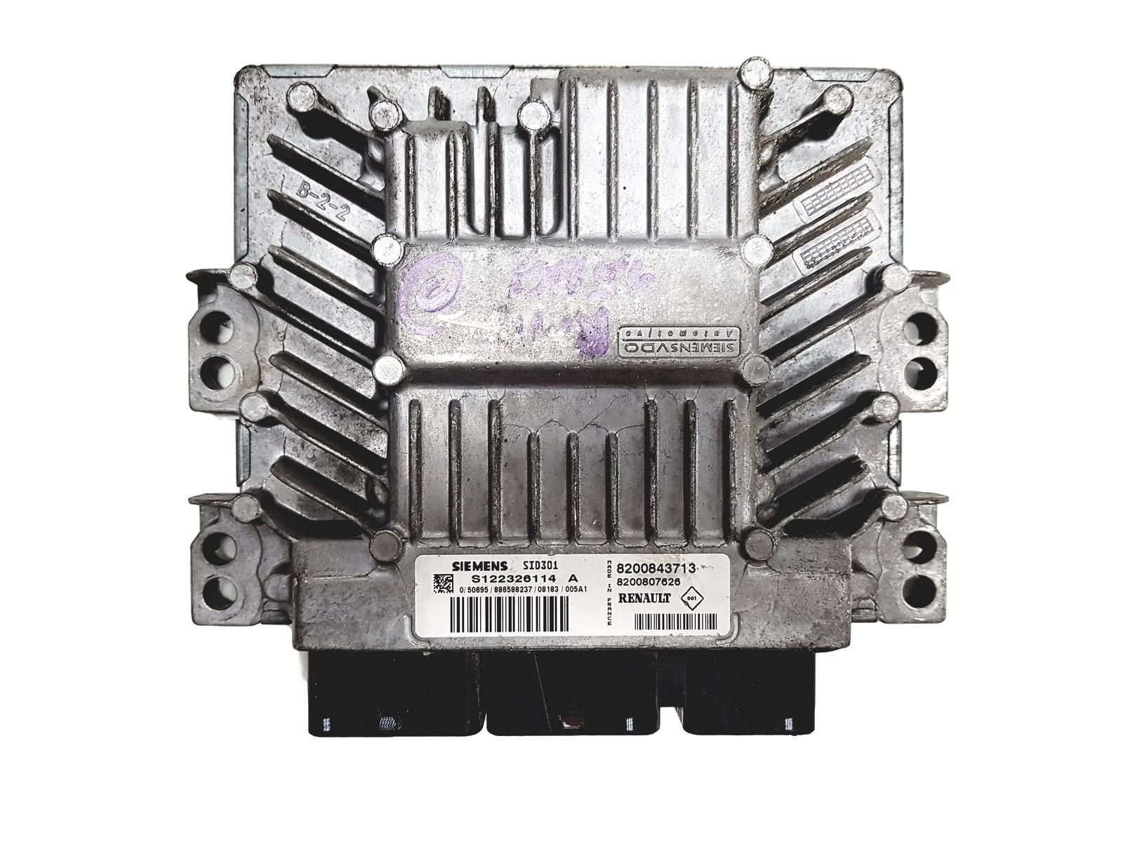 Steuergerät S122326114A SID301 8200843713 8200807626 Renault 12650 main product photo