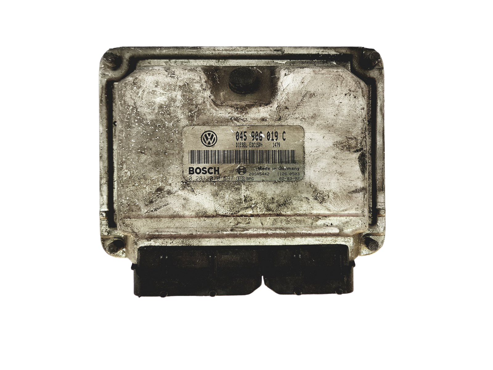Steuergerät 045906019C 0281010697 VW Bosch 25303 main product photo