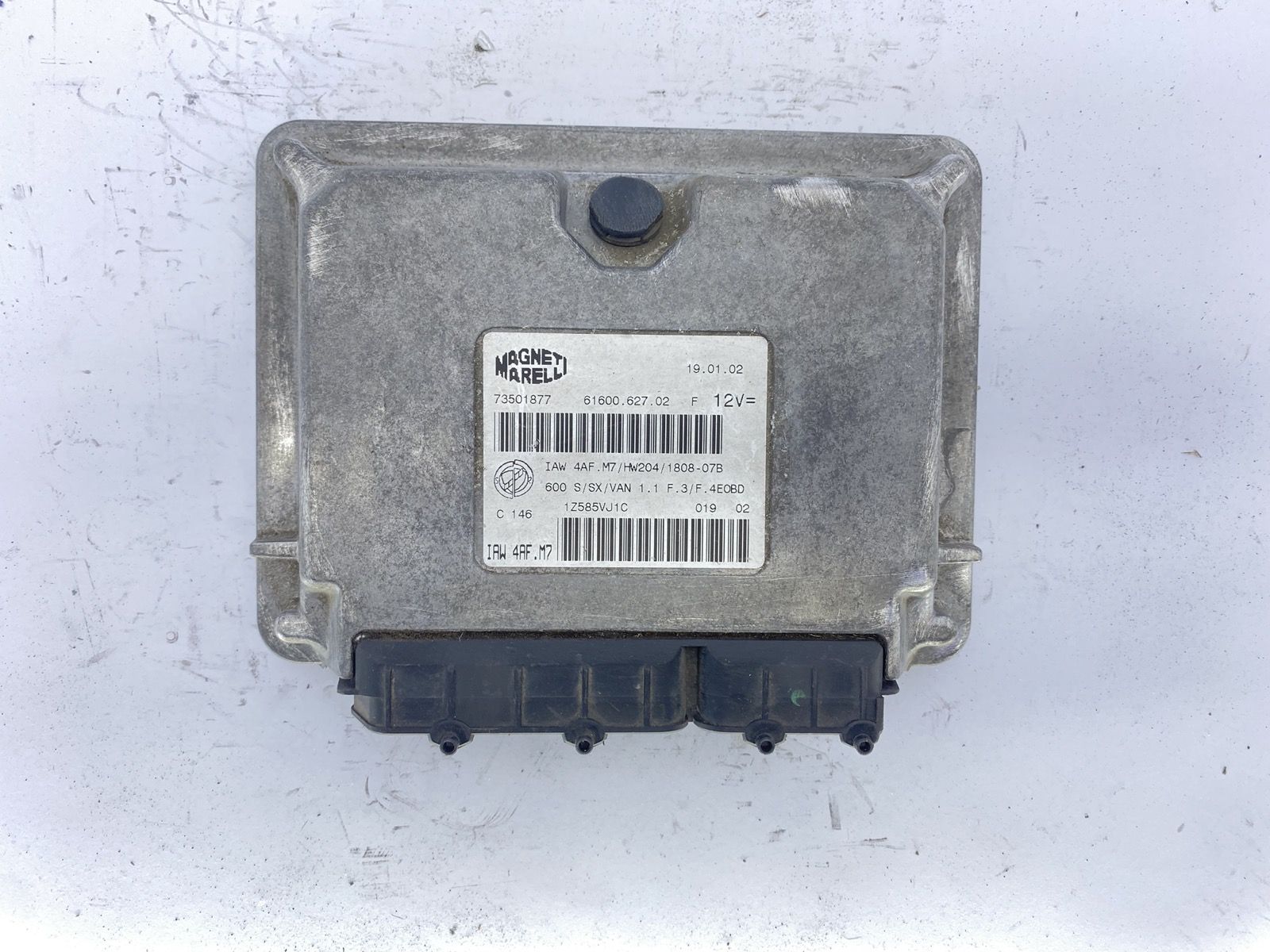 Steuergerät 73501877 61600.627.02 IAW4AF.M7 Fiat Magneti Marelli 54597 main product photo