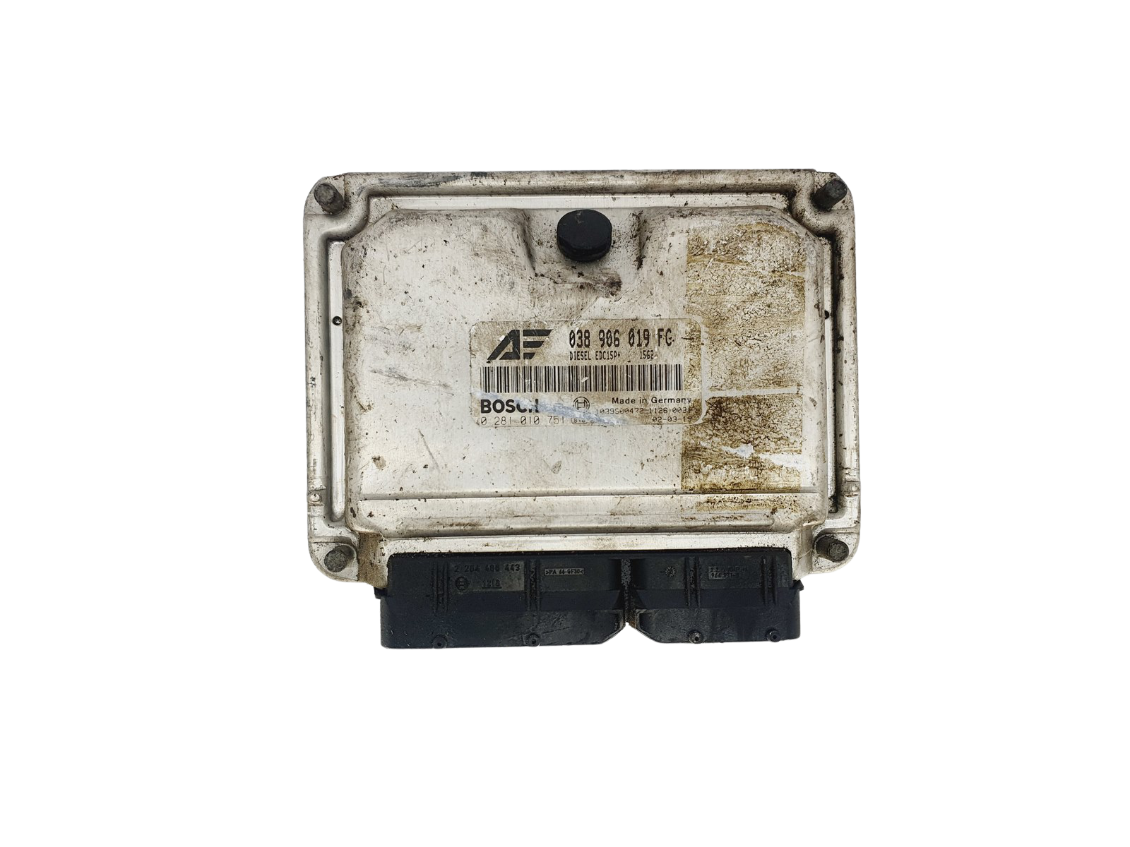 Steuergerät 038906019FC 0281010751 VW Seat Bosch 44906 main product photo