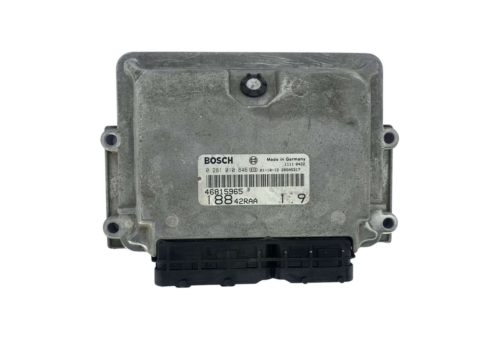 Steuergerät 0281010846 46815965 42RAA Fiat Bosch 48191 main product photo