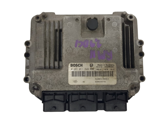 Steuergerät Renault 0281011549 8200310863 8200370779 Bosch main product photo