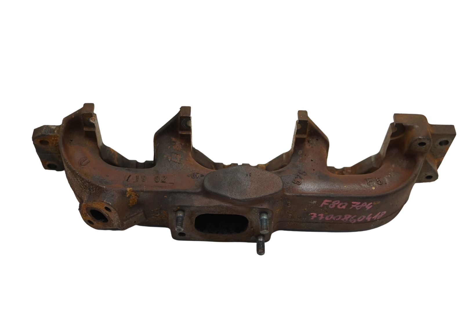 Auspuff-Krümmer Abgaskrümmer 7700860418 1.9 TD Renault Megane 1 main product photo