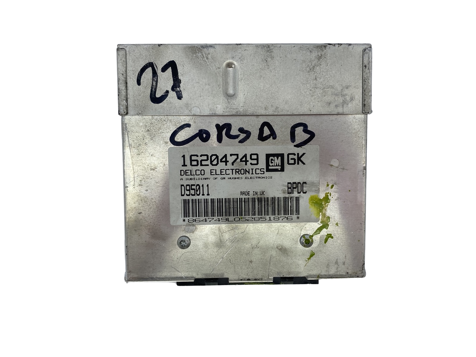 Steuergerät 16204749 D95011 BPDC Opel Delco GM 52410 main product photo