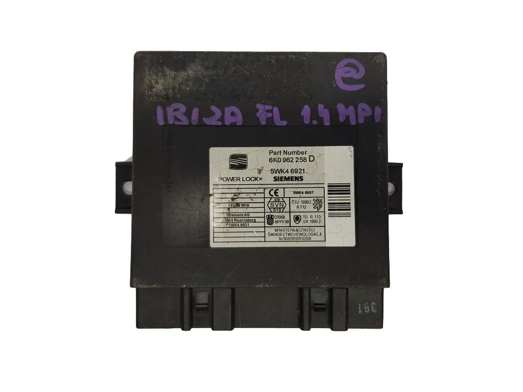 Steuergerät Seat 6K0962258D 5WK46921 Siemens main product photo