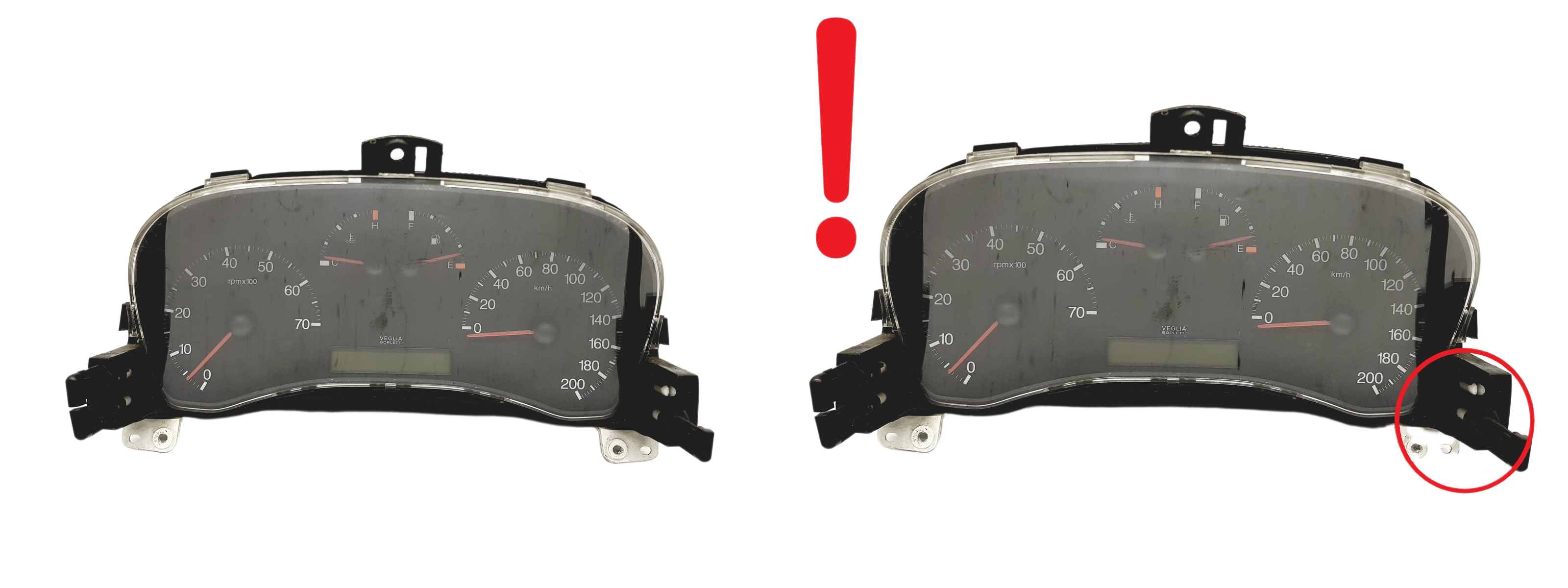 Tacho Kombiinstrument Fiat Punto 46812961 503000341000 59002 main product photo