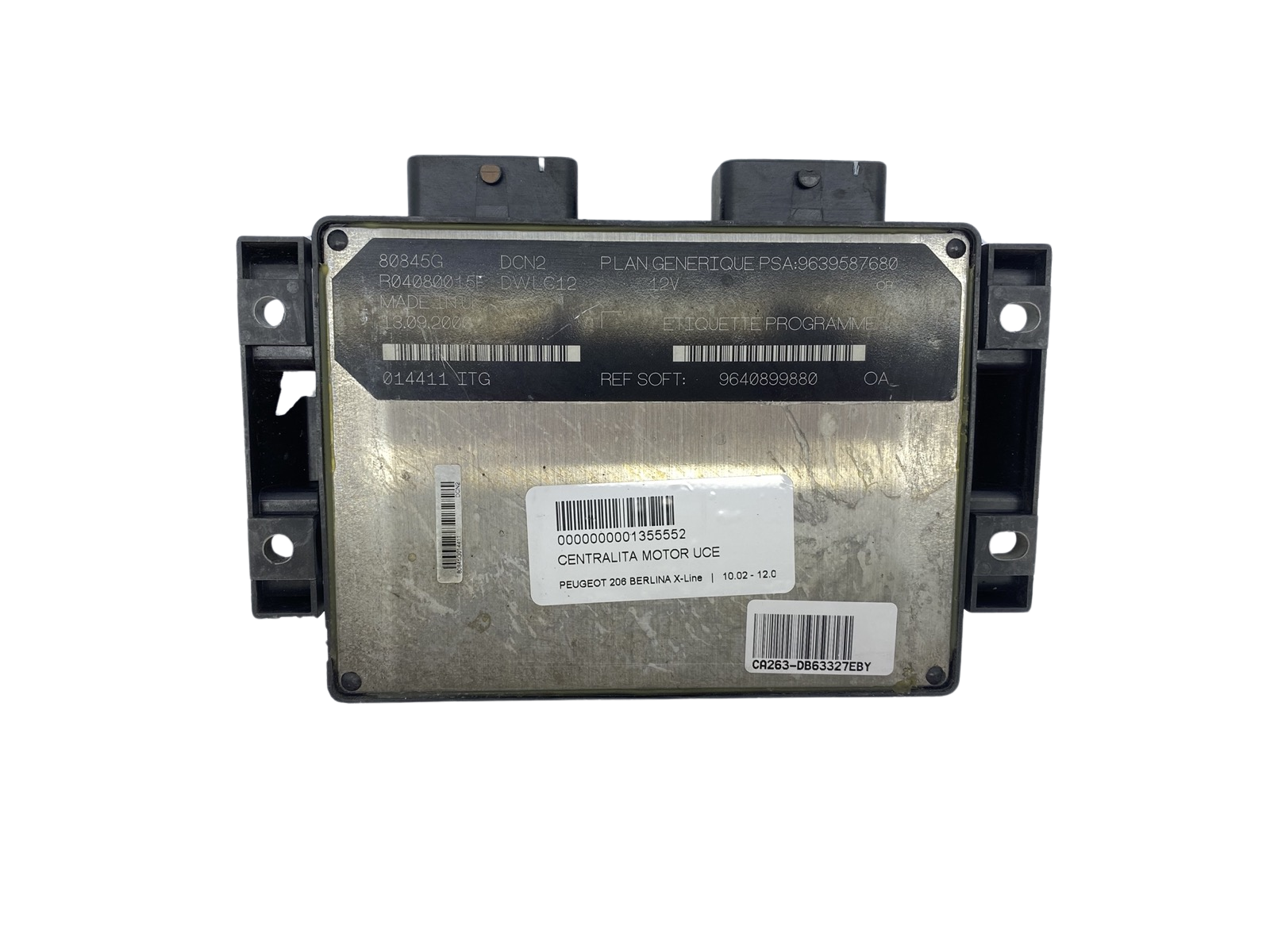 Steuergerät 9639587680 9640899880 R04080015F 80845G PSA Lucas 63327 main product photo