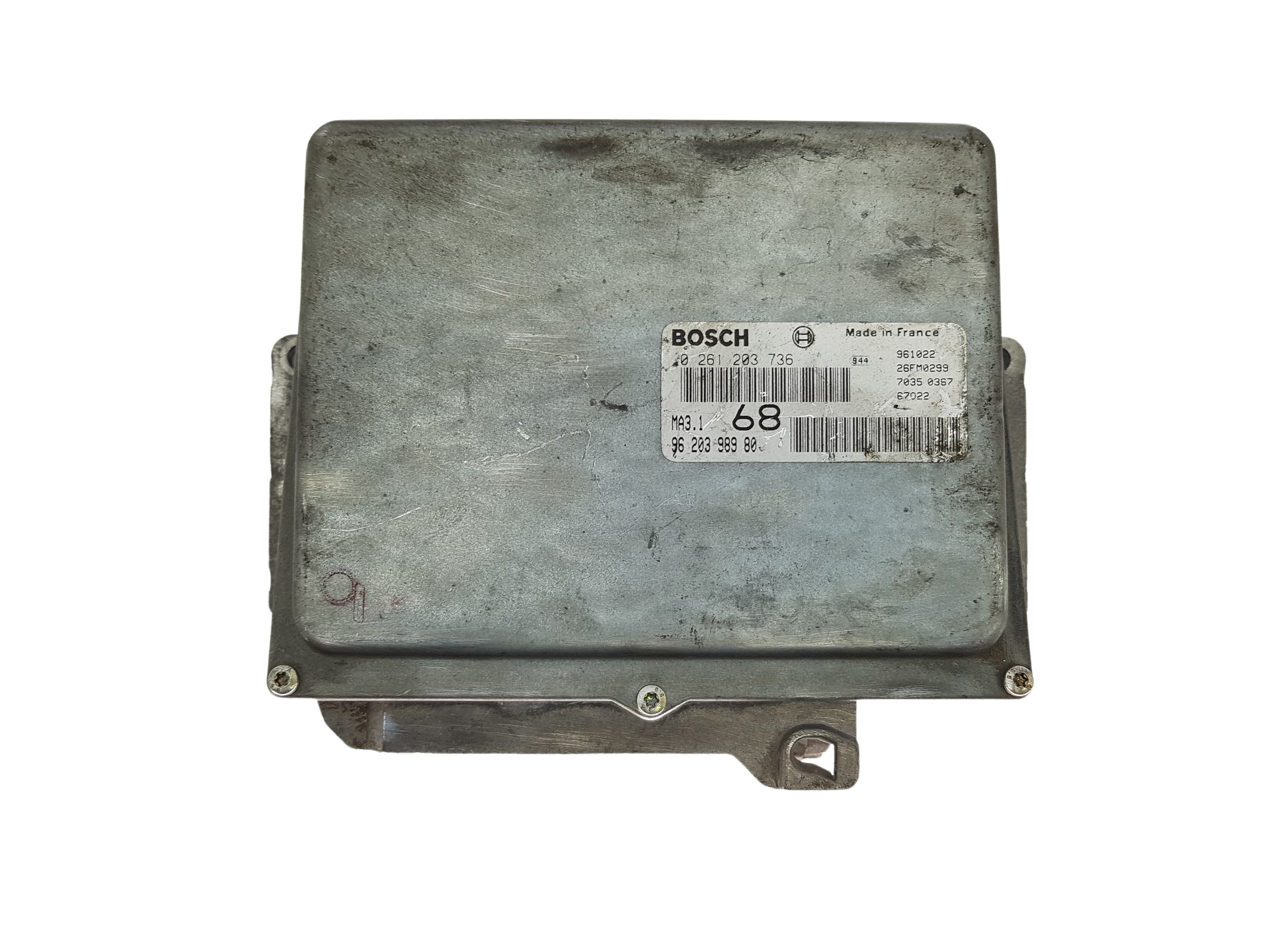 Steuergerät 0261203736 9620398980 MA3.1 PSA Bosch 17119 main product photo