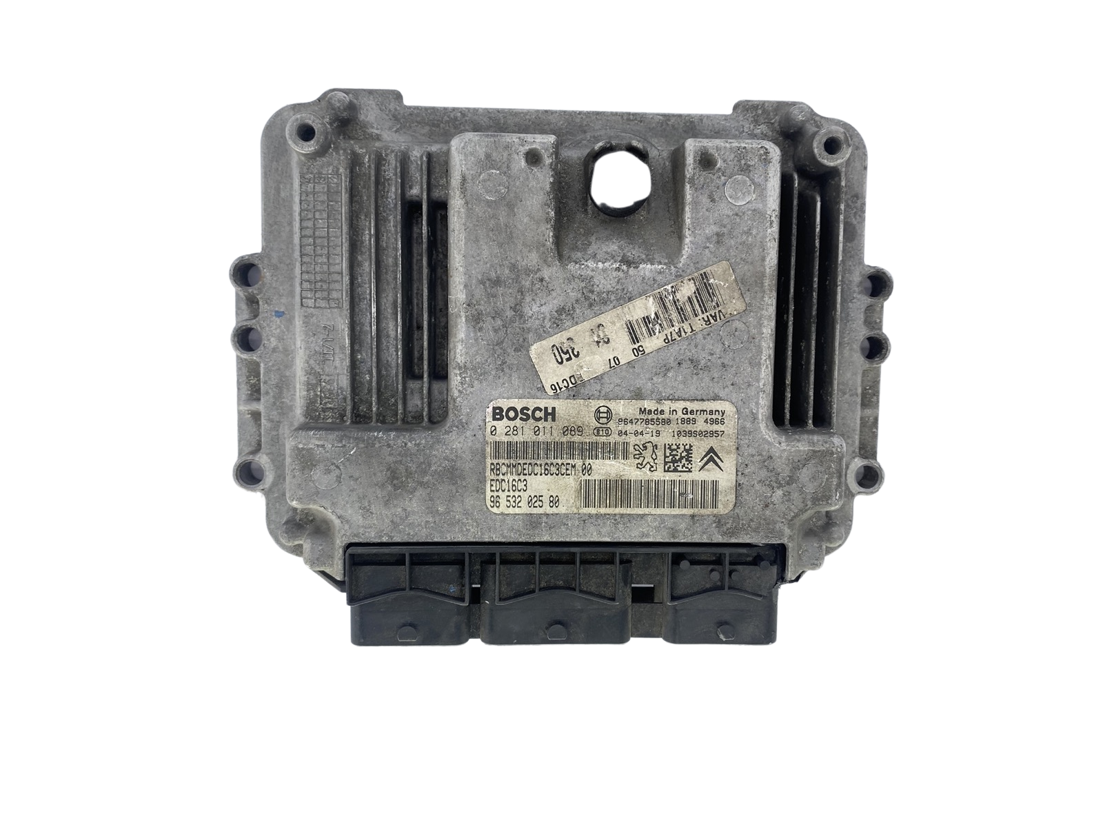 Steuergerät PSA 0281011089 9653202580 9647785580 Bosch 51970 main product photo