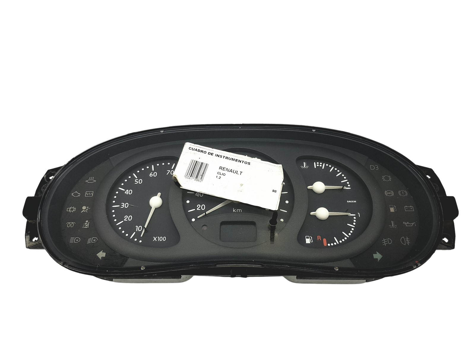 Tacho Kombiinstrument Renault Clio 2 7700410442 G 55062 main product photo