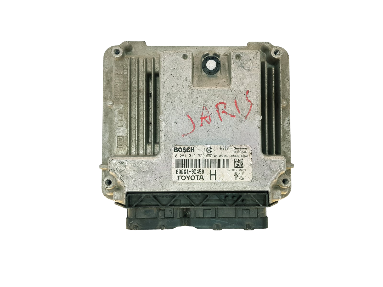 Steuergerät 89661-0D450 0281012322 Toyota Bosch 32856 main product photo