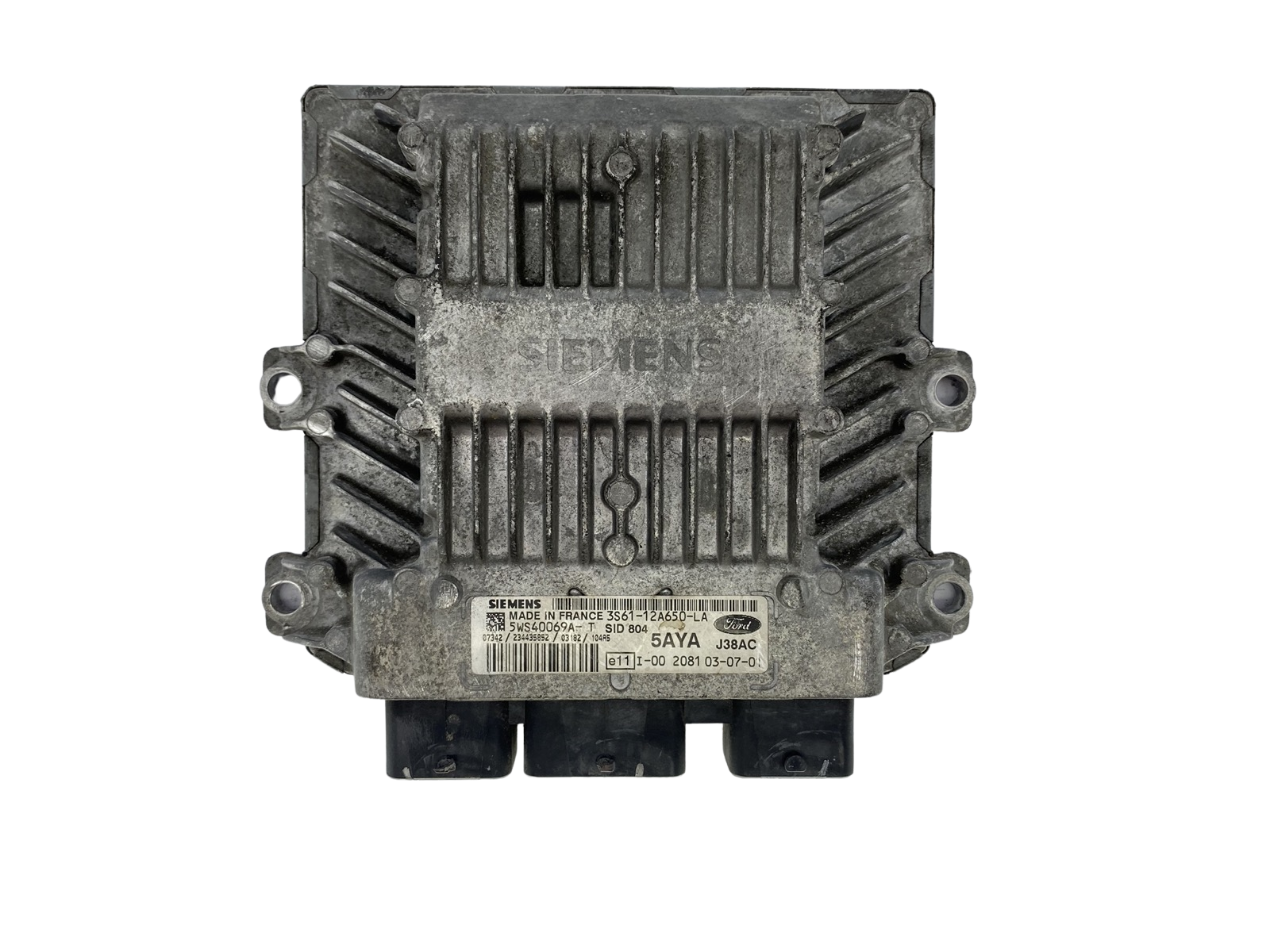 Steuergerät 3S61-12A650-LA 5WS40069A-T 5AYA SID 804 Ford Siemens 52992 main product photo
