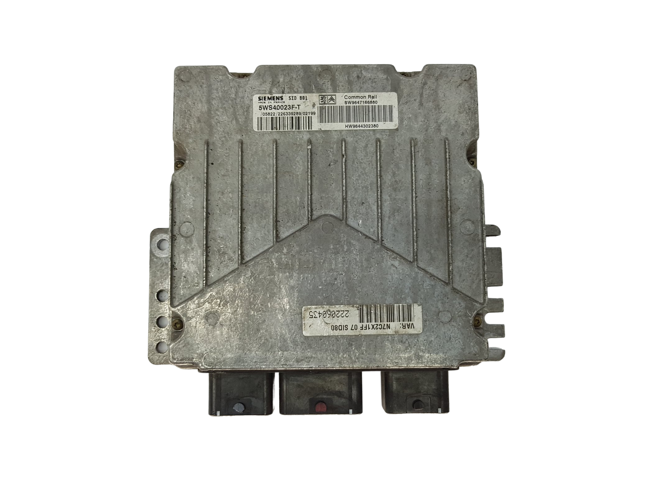 Steuergerät 5WS40023F-T 9647166880 9644302380 PSA Siemens 15614 main product photo