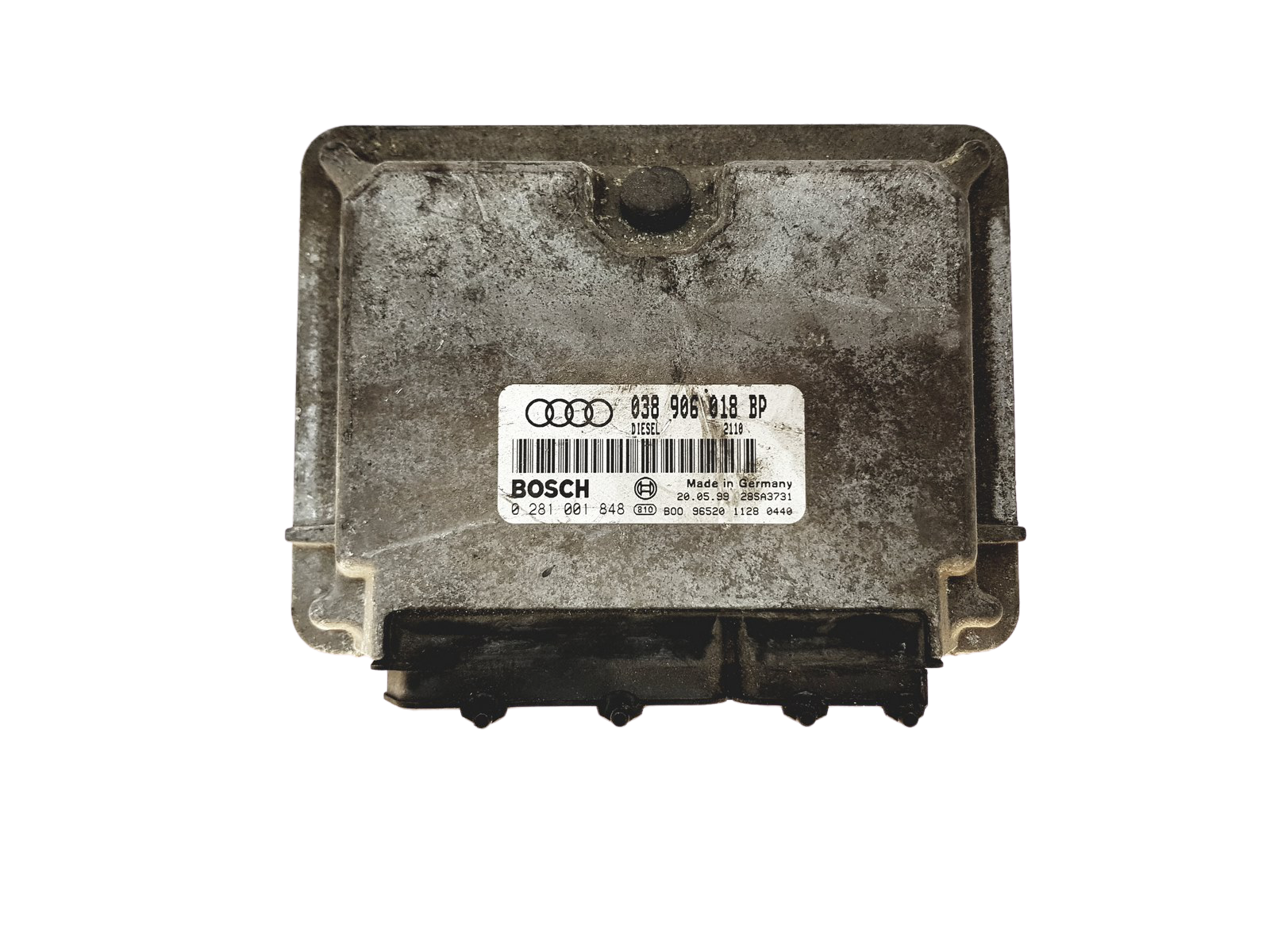Steuergerät 038906018BP 0281001848 Audi Bosch 27853 main product photo