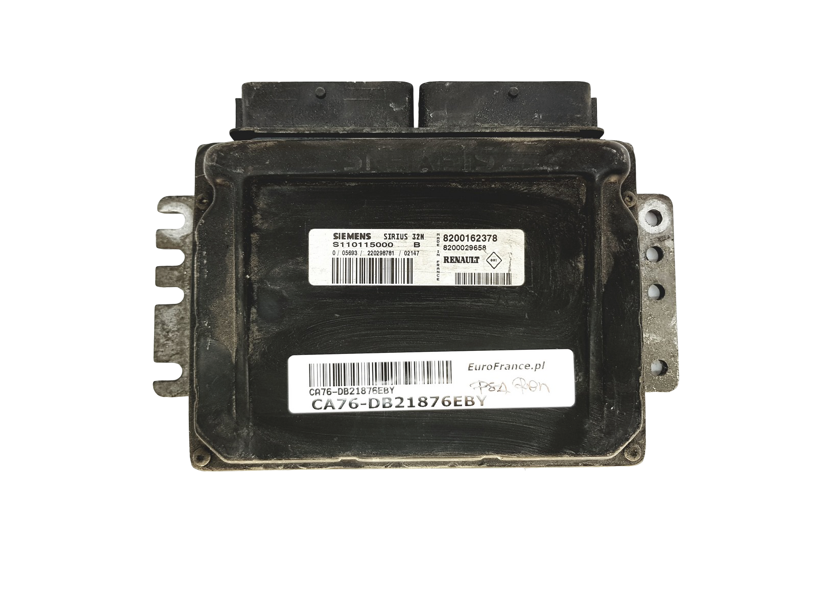 Steuergerät S110115000B 8200162378 8200029658 Renault Siemens 21876 main product photo