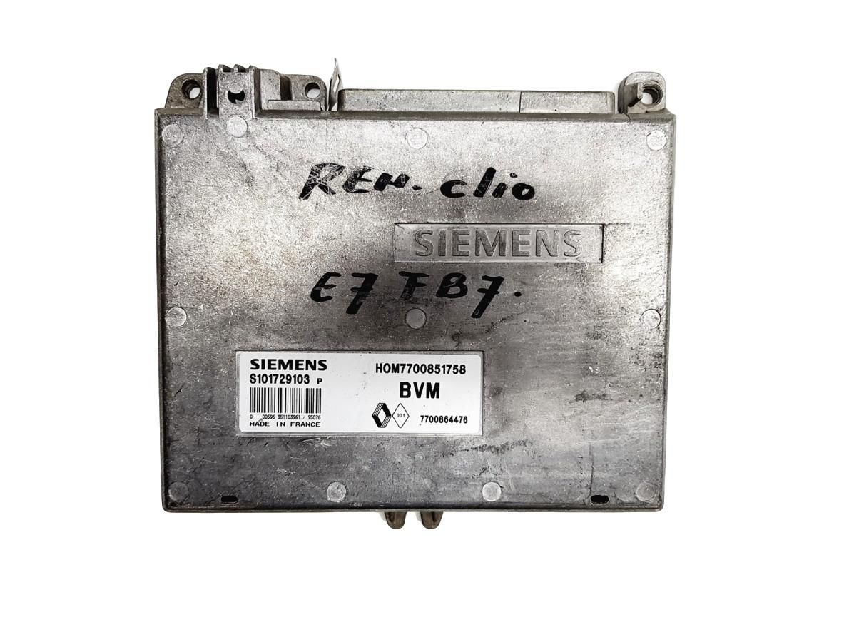 Steuergerät S101729103P 7700851758 7700864476 Renault Siemens 9728 main product photo