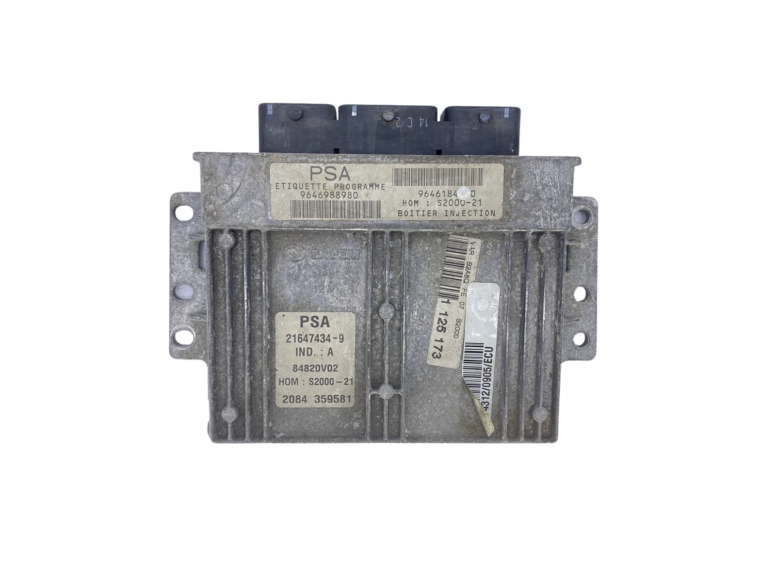 Steuergerät 9646988980 9646184980 21647434-9 PSA Sagem 57224 main product photo