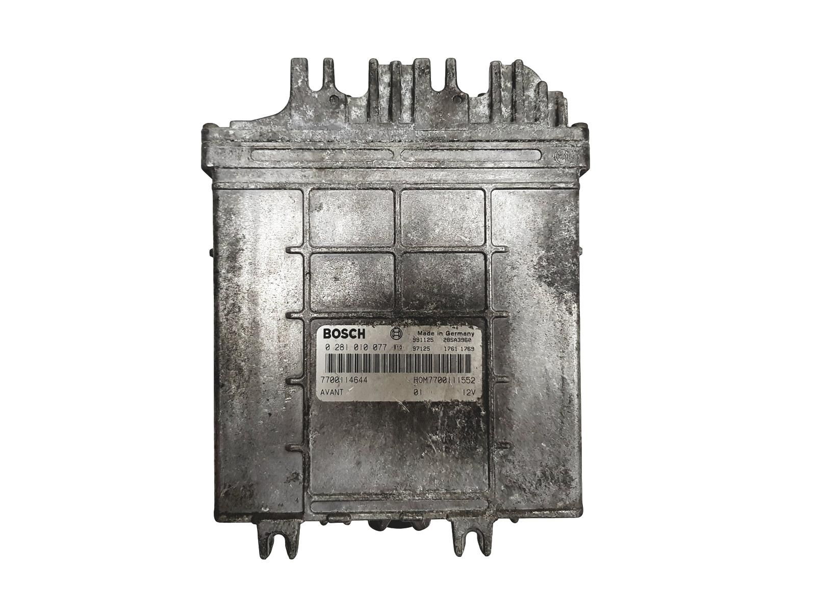 Steuergerät 0281010077 7700114644 7700111552 Renault Bosch 12471 main product photo