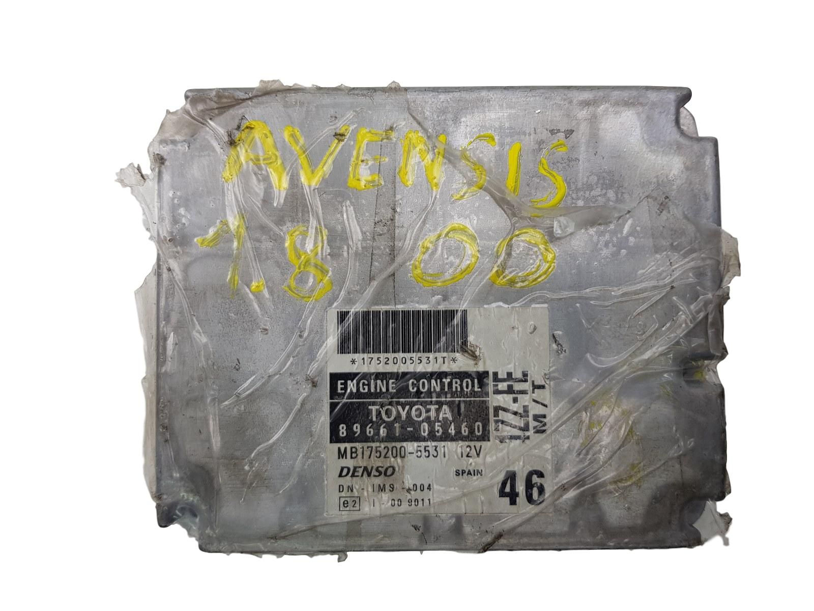 Motorsteuerung 89661-05460 MB 175200-5531 Toyota Denso main product photo