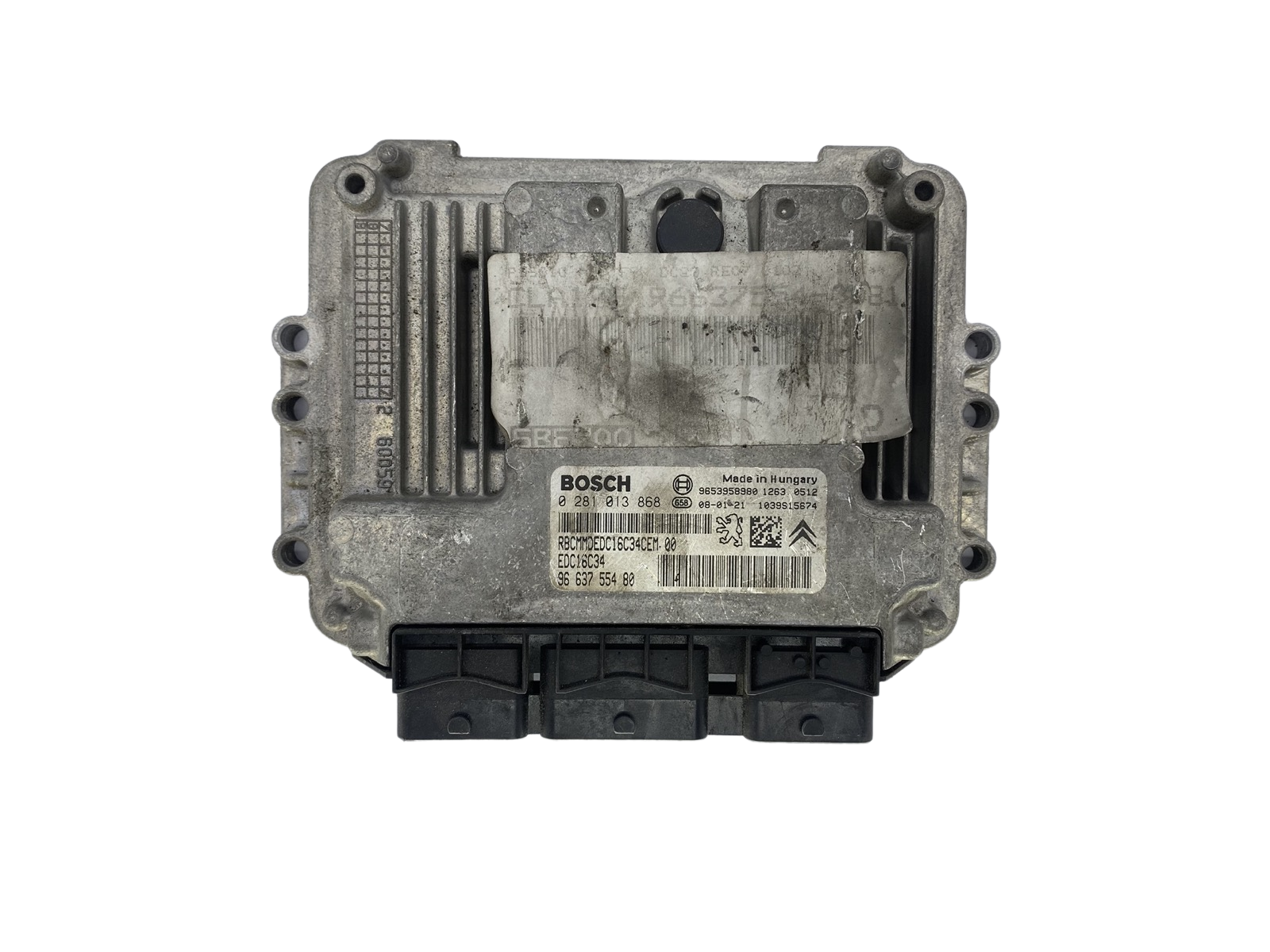 Steuergerät 0281013868 9663755480 9653958980 PSA Bosch 47847 main product photo