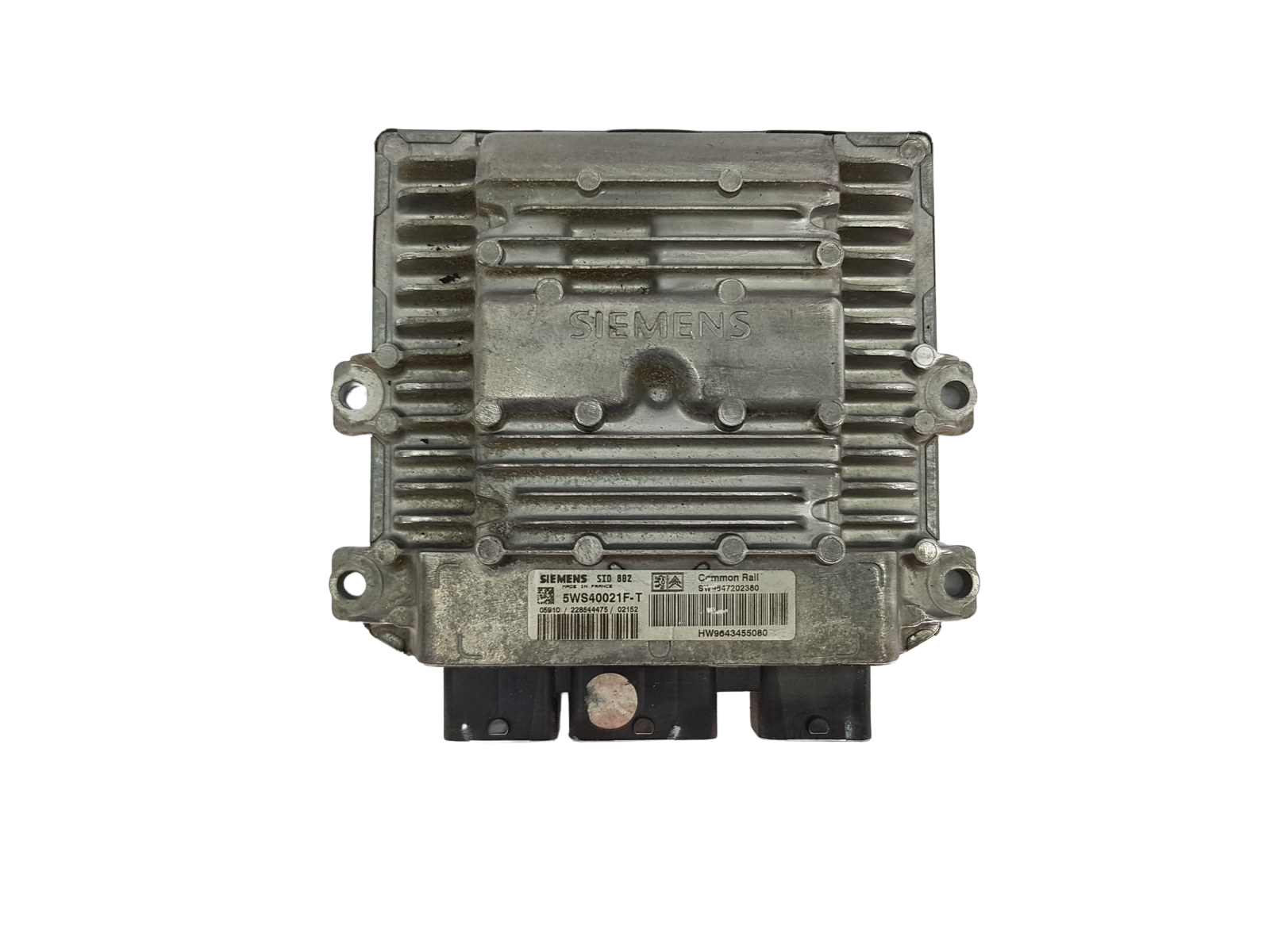 Steuergerät 9647202380 9643455080 5WS40021F-T PSA Siemens 17861 main product photo