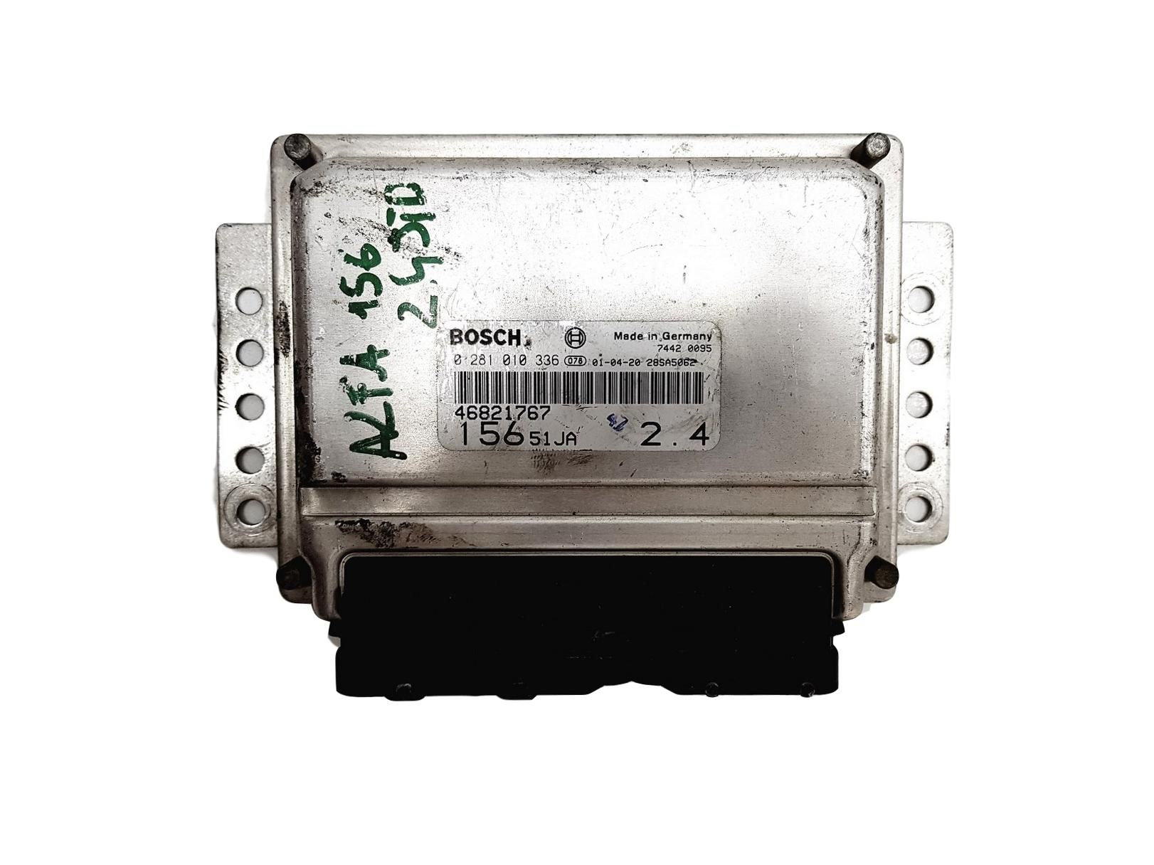 Steuergerät 46821767 0281010336 Alfa Romeo Bosch 11638 main product photo