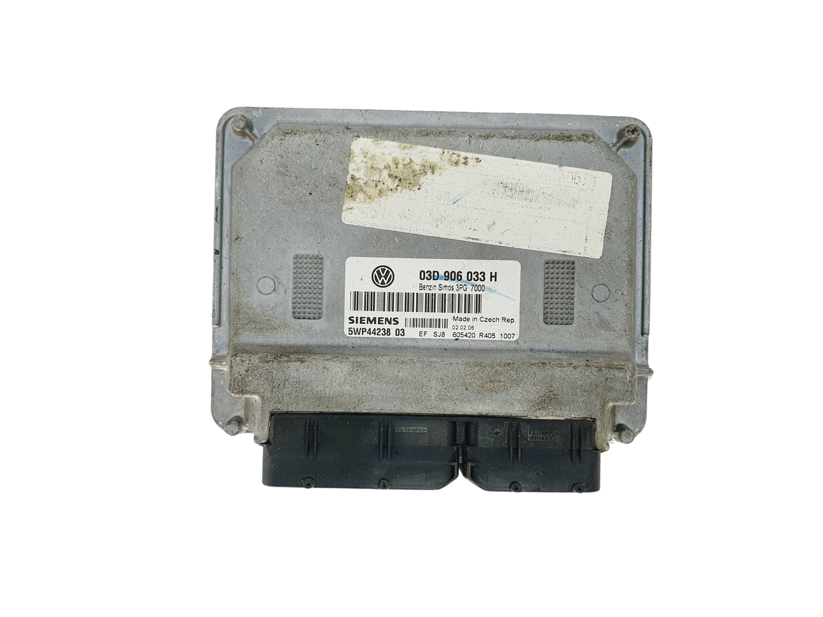 Steuergerät VW 03D906033H 5WP44238 03 Siemens 38737 main product photo