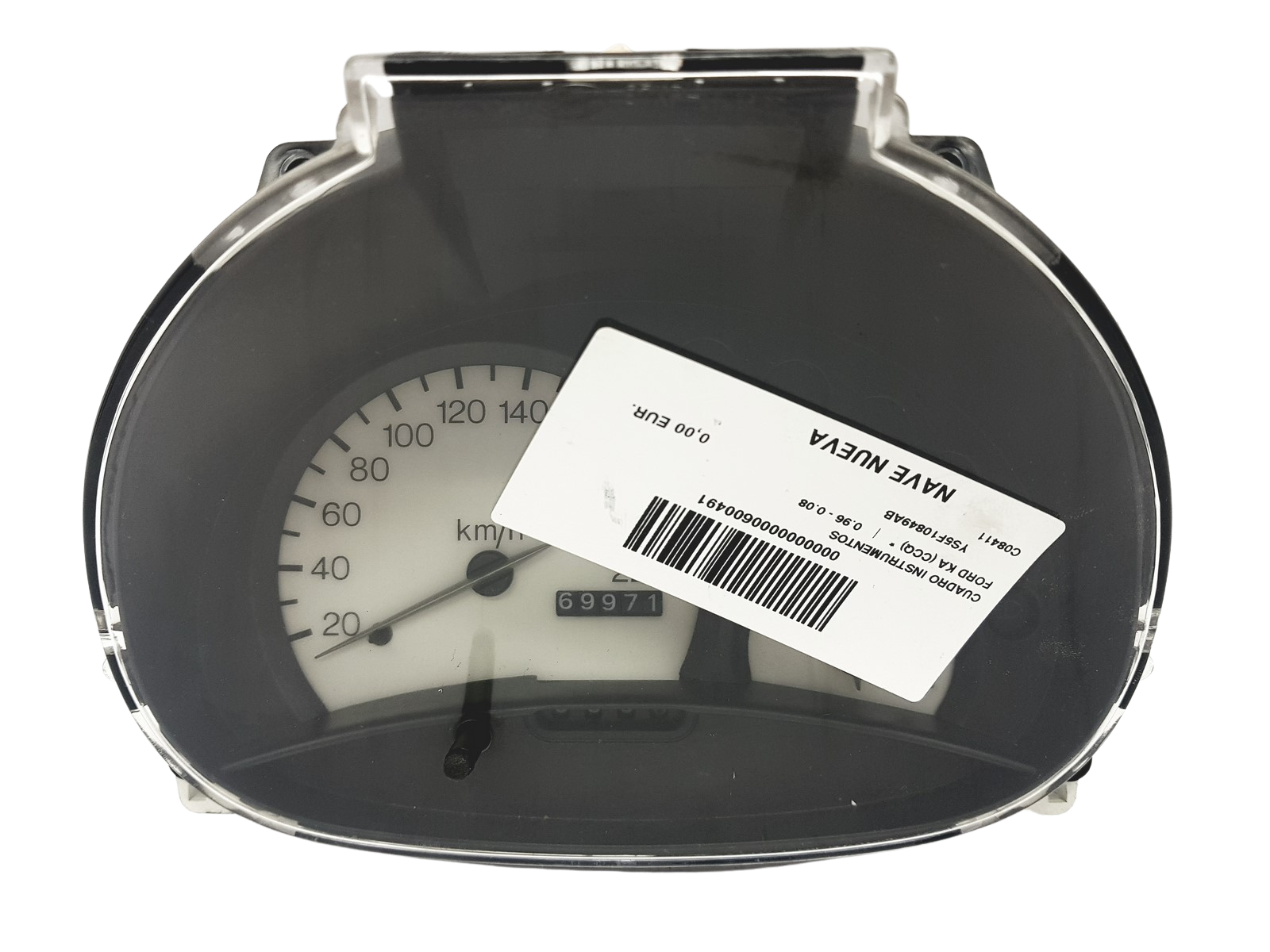 Tacho Kombiinstrument Ford Ka YS5F10849AB Visteon 55497 main product photo