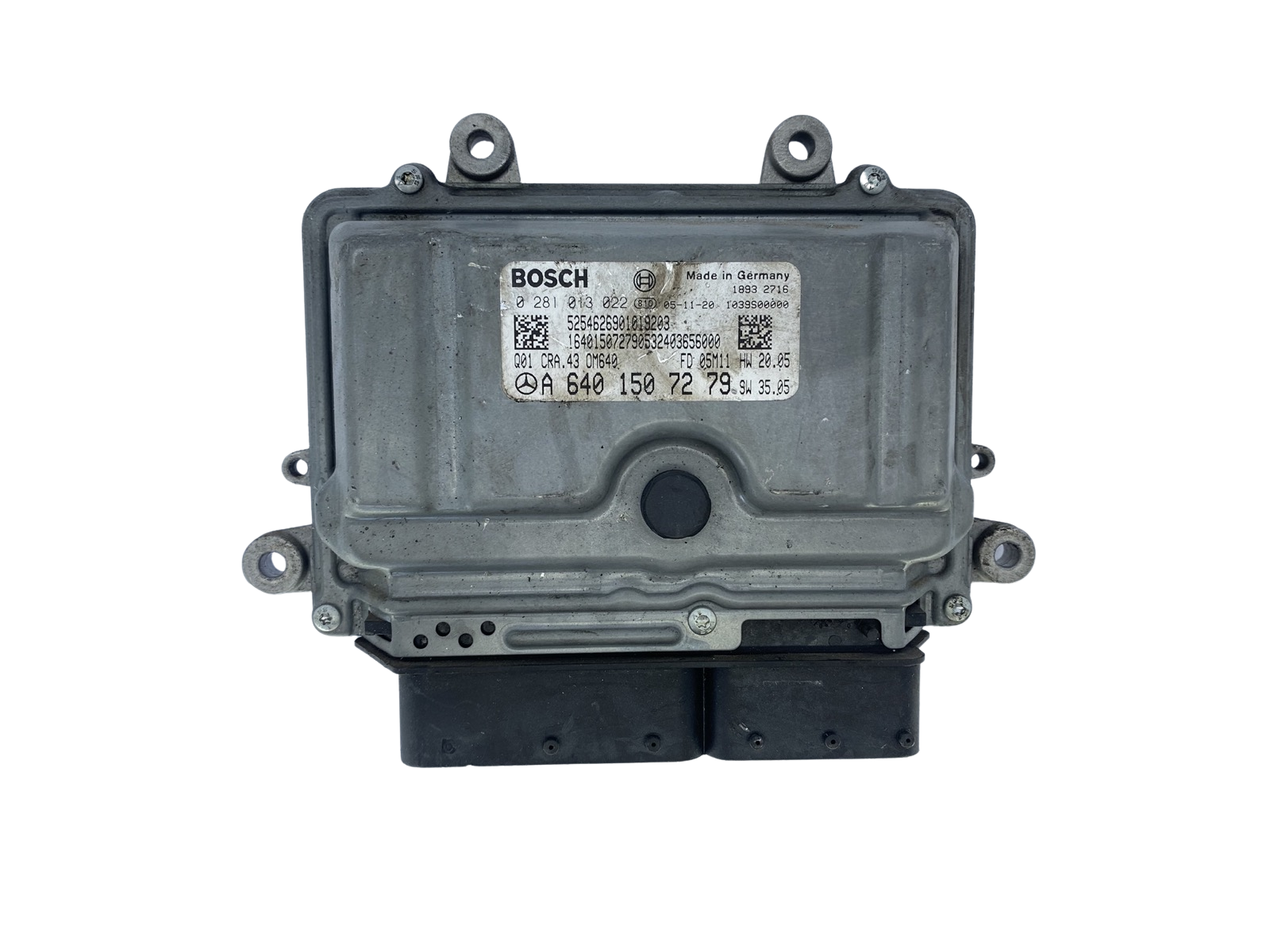 Steuergerät A6401507279 0281013022 Mercedes Bosch 51177 main product photo