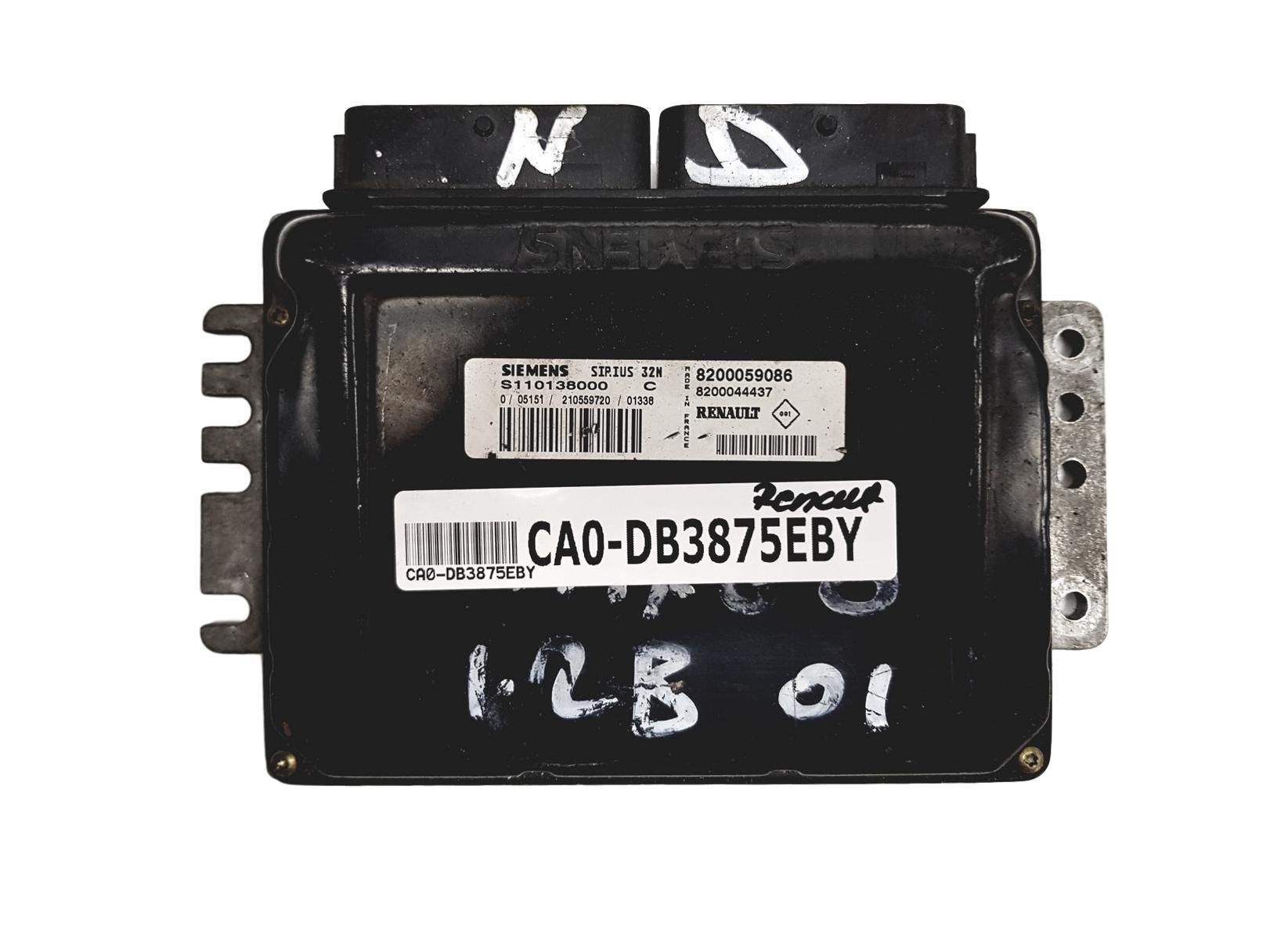 Steuergerät S110138000C 8200059086 8200044437 Renault Siemens 3875 main product photo