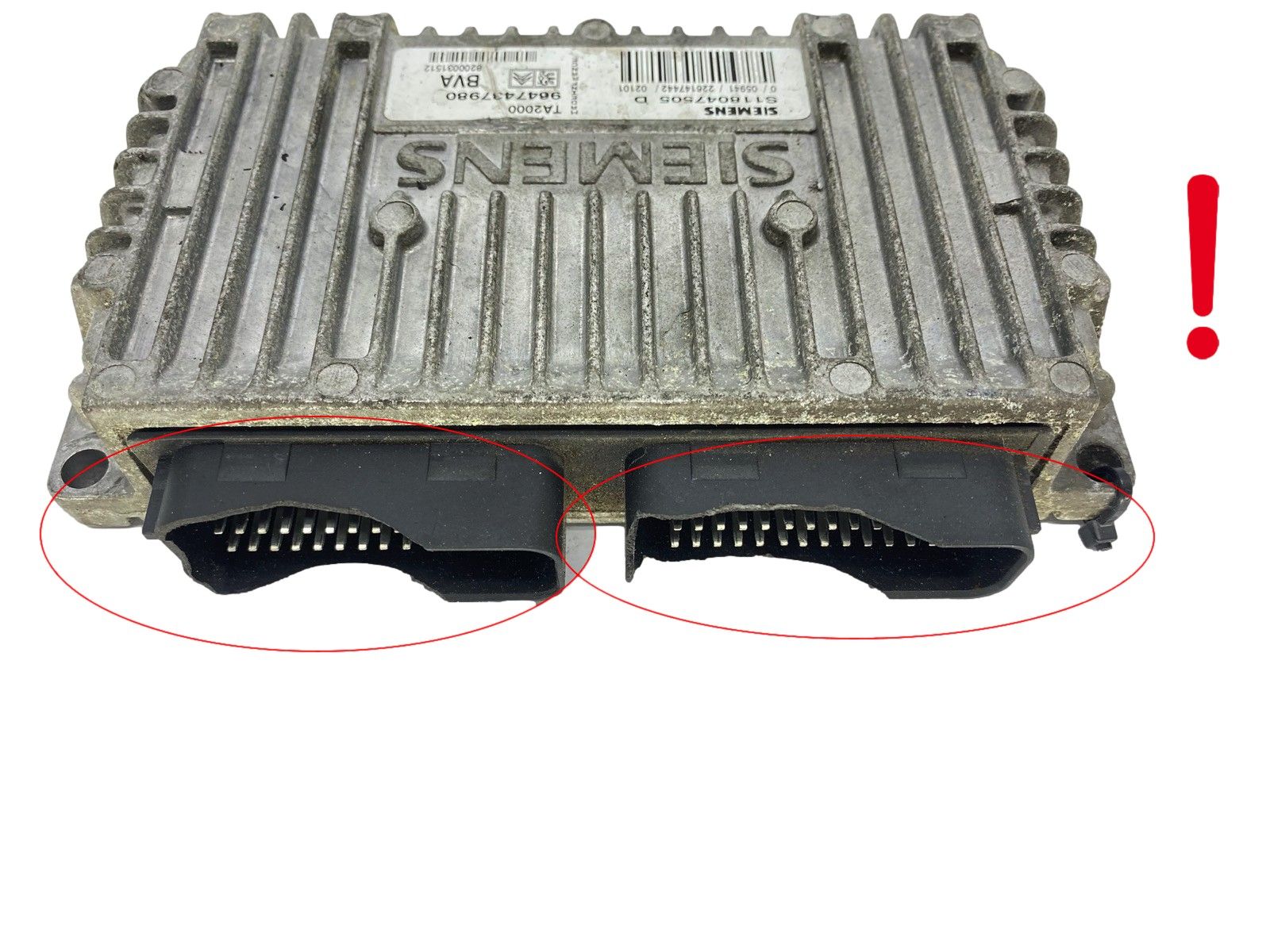 Steuergerät S118047505D 9647437980 TA2000 PSA Siemens 57459 main product photo