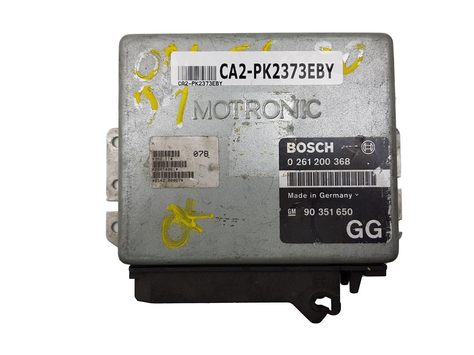 Motorsteuerung 90351650GG 0261200368 Opel main product photo