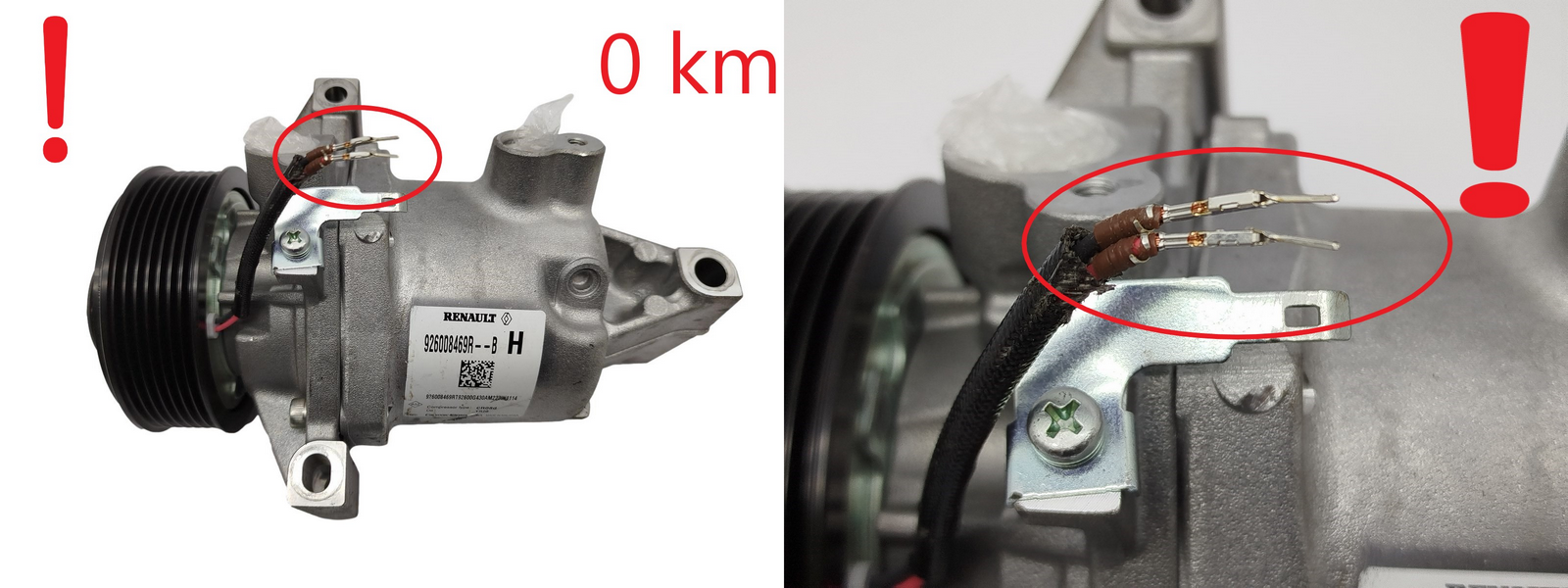 Klimakompressor CR08d 926008469R Dacia Logan 3 Sandero 3 0km main product photo