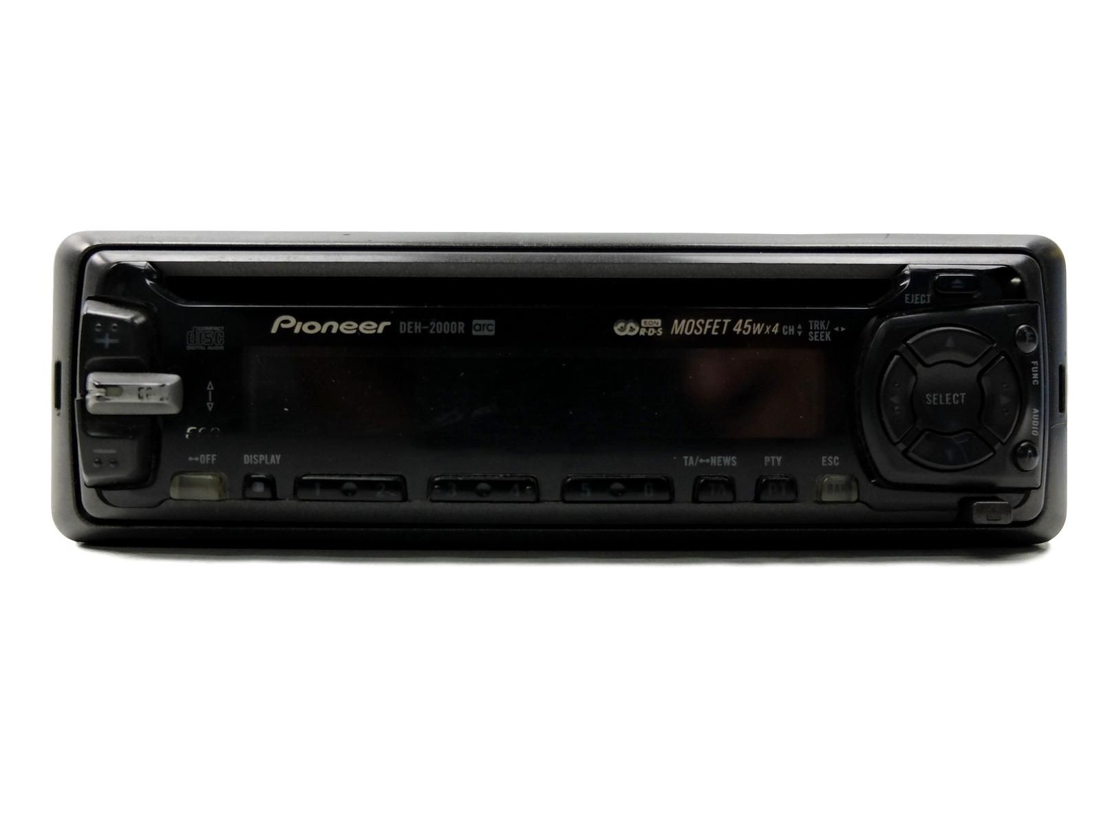Cd-Radio Pioneer DEH-2000R 45Wx4 MOSFET RDS main product photo